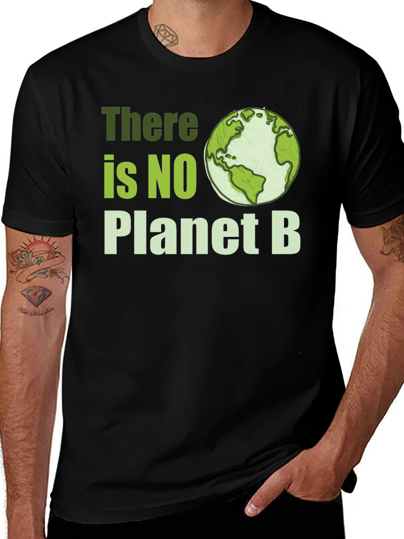 Eco-Friendly No Planet B Graphic Tee