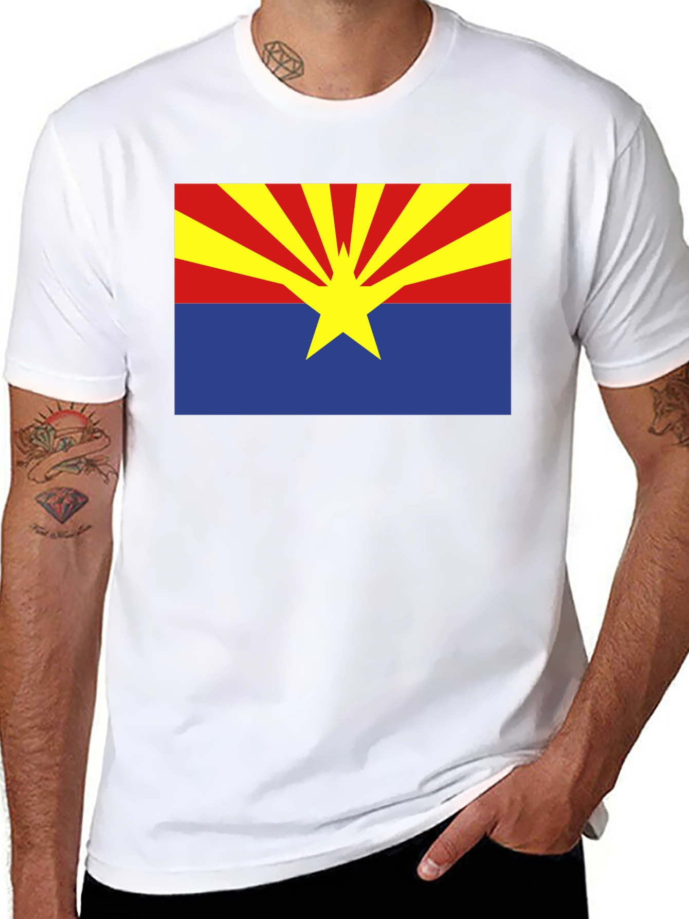 Arizona Flag T-Shirt - State Pride Graphic Tee