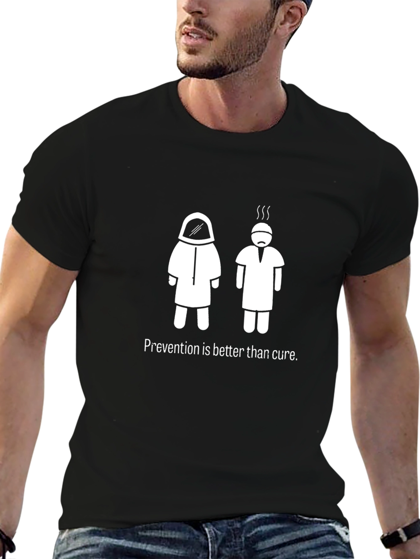 Prevention is Better Than Cure Graphic Tee