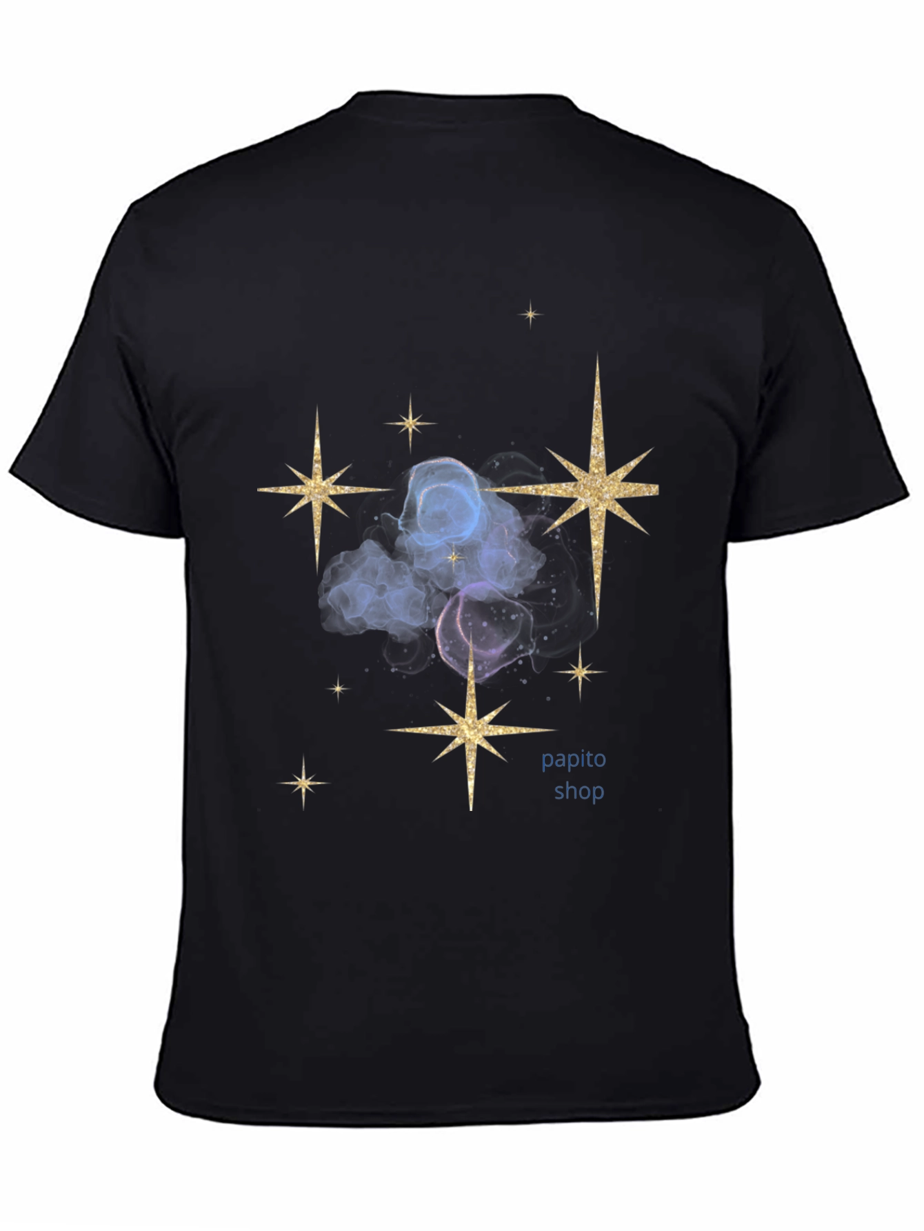 Celestial Spark T-Shirt - Galaxy Star Design