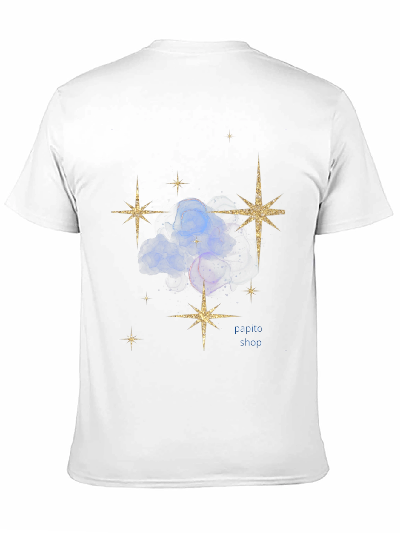 Celestial Spark T-Shirt - Galaxy Star Design