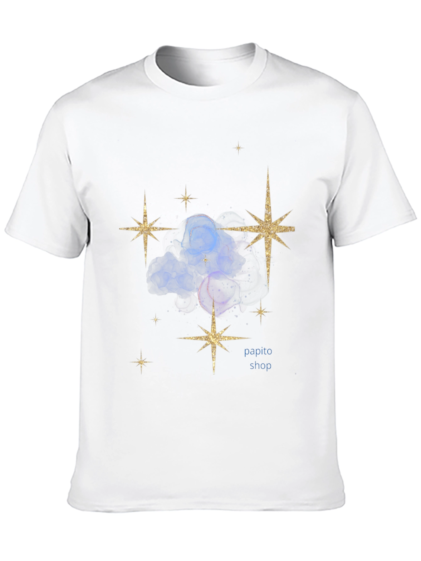 Celestial Spark T-Shirt - Galaxy Star Design