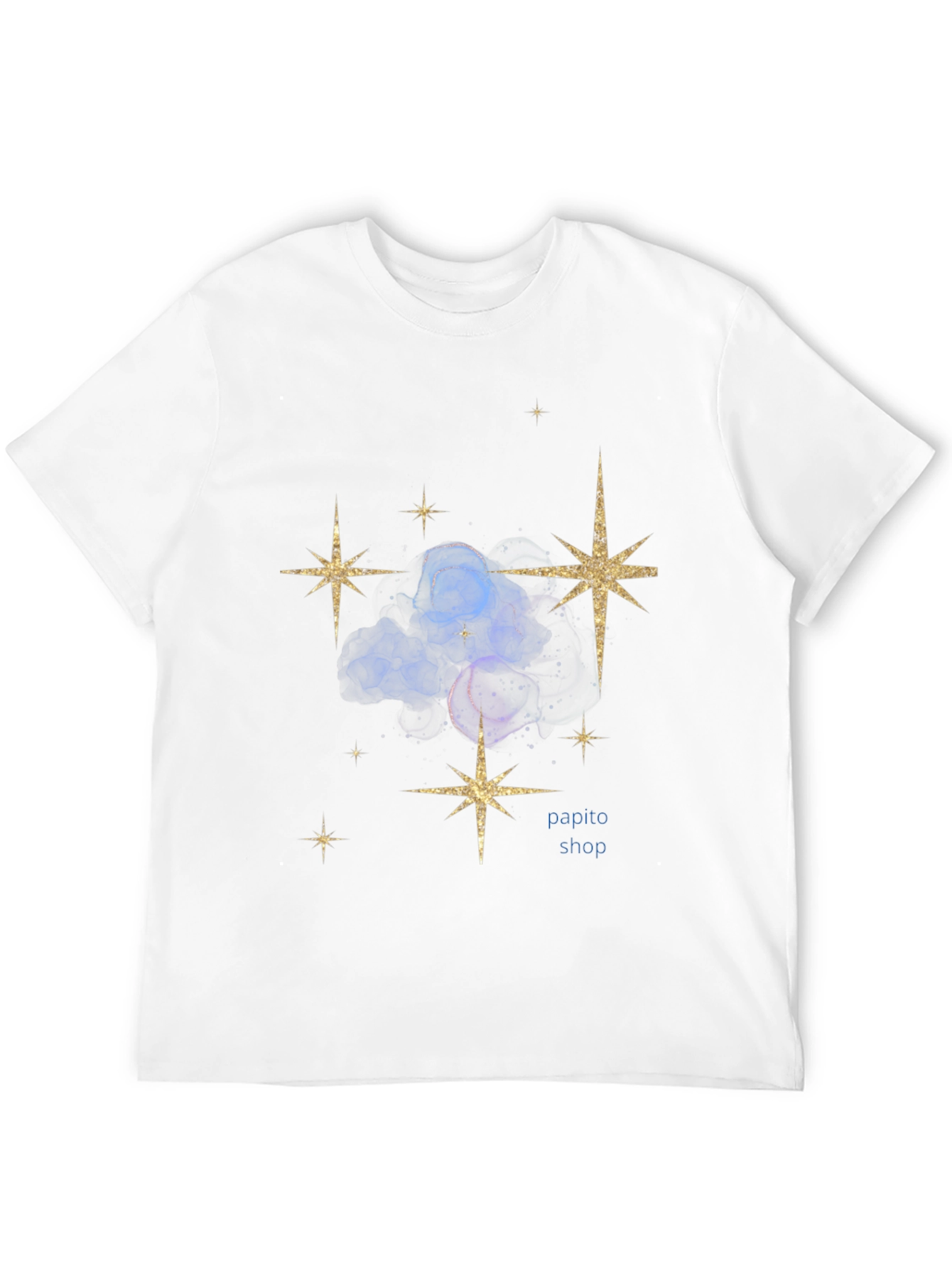 Celestial Spark T-Shirt - Galaxy Star Design