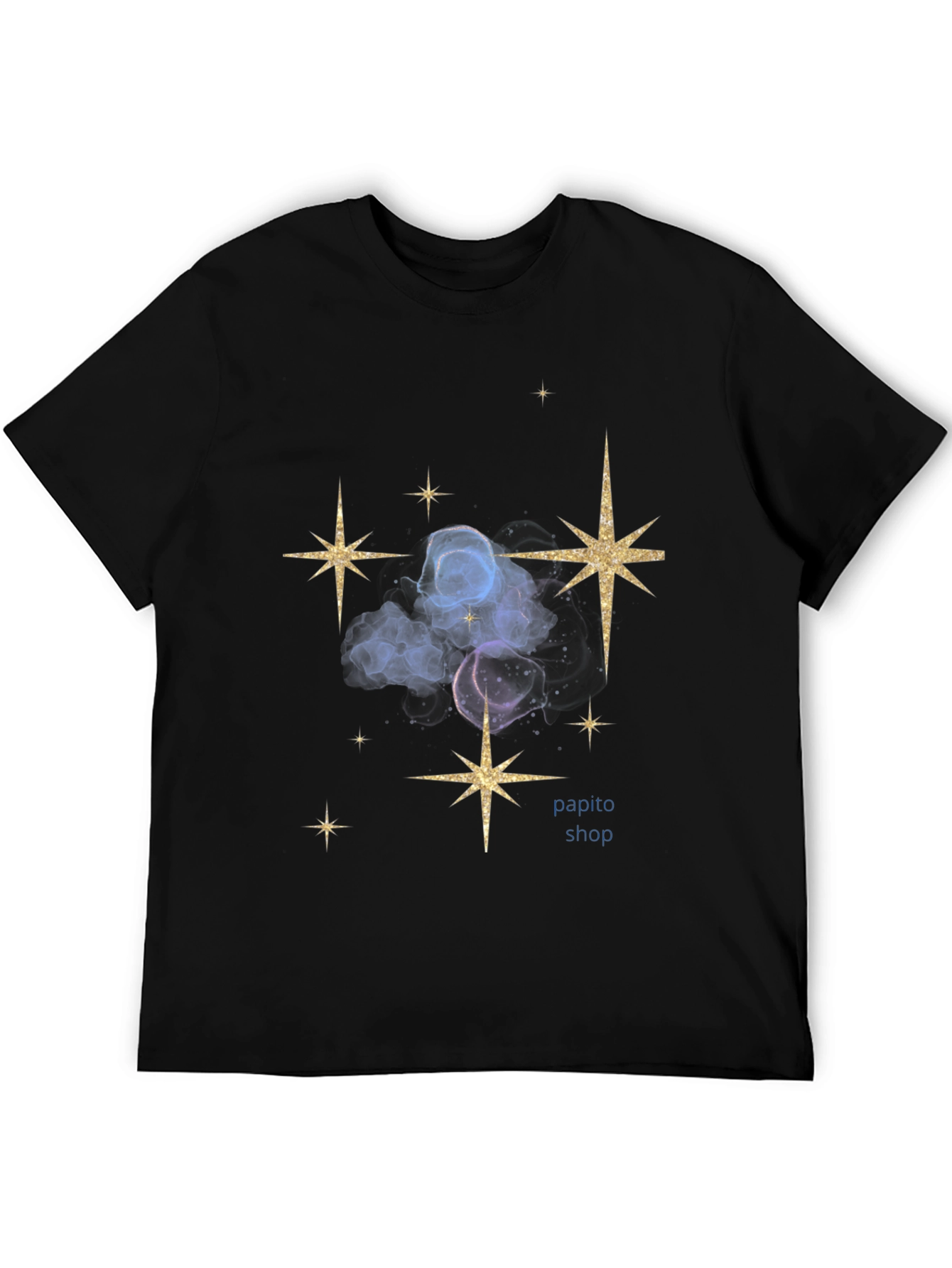 Celestial Spark T-Shirt - Galaxy Star Design