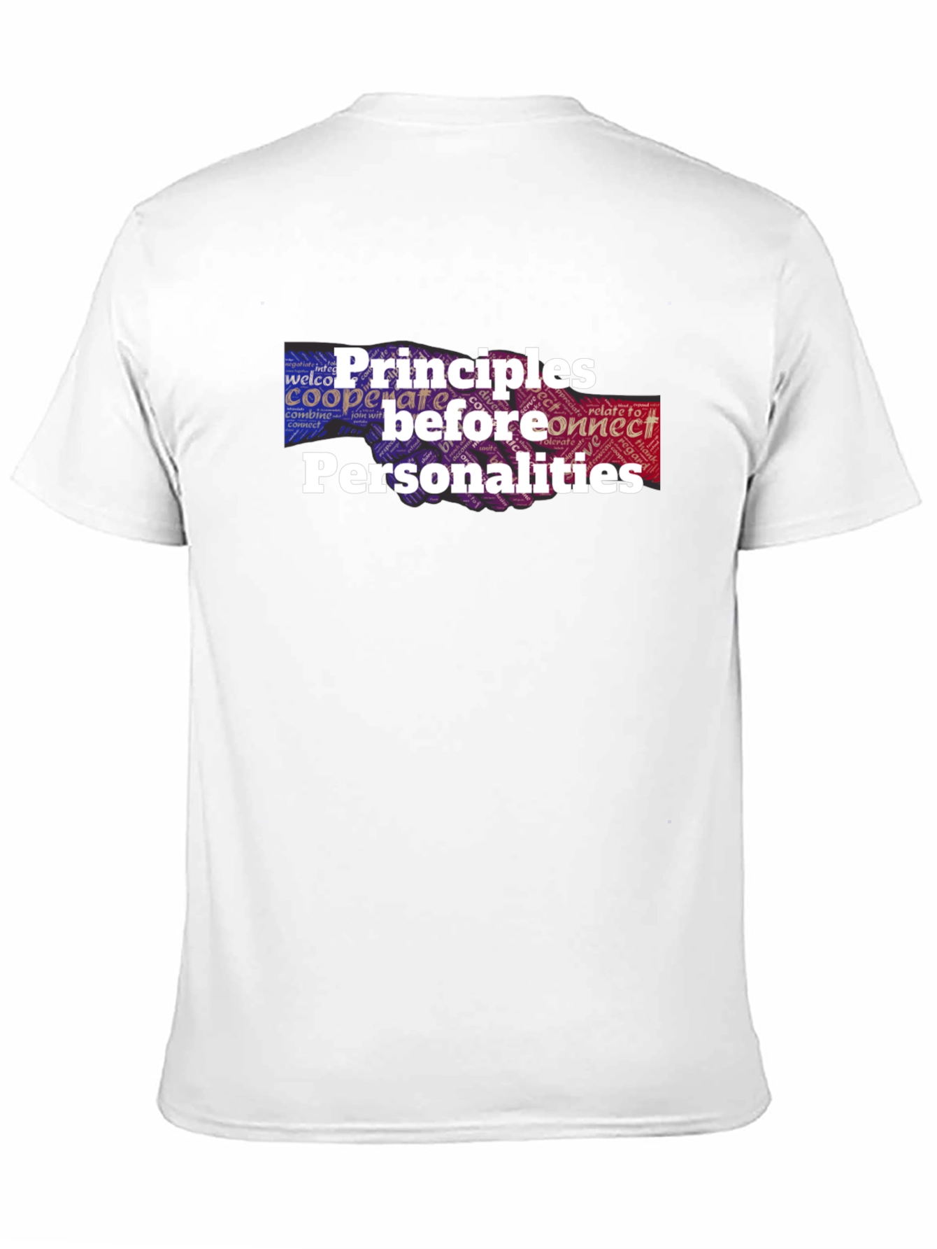 Principles Before Personalities Graphic T-Shirt