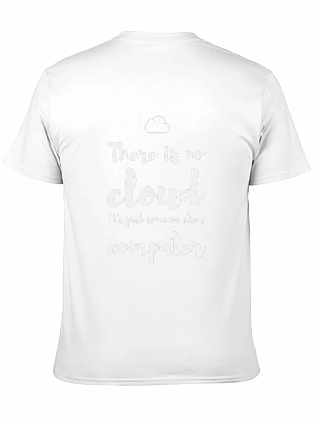 Funny Cloud Computing Programmer T-Shirt