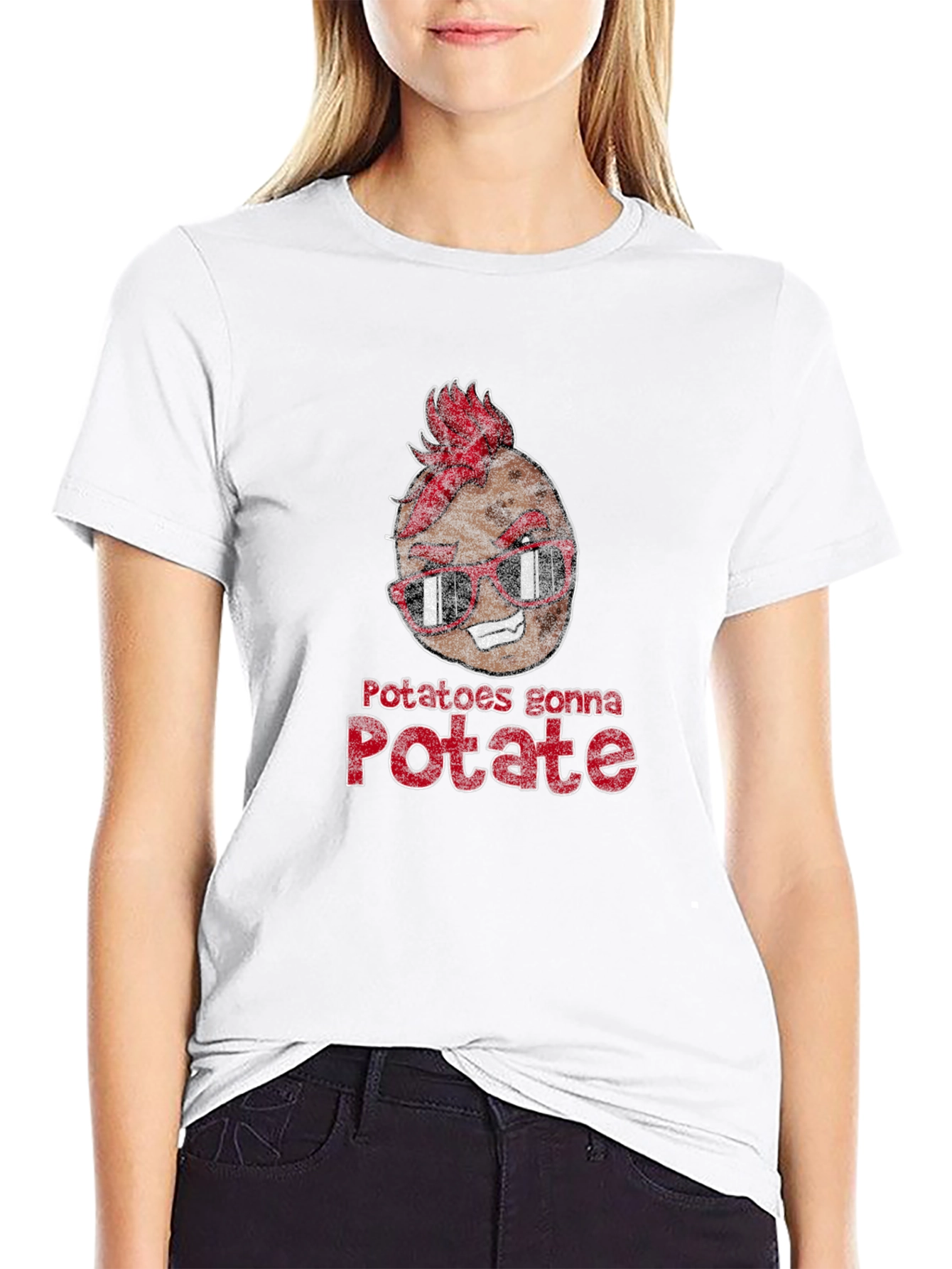Potatoes Gonna Potate Funny T-Shirt