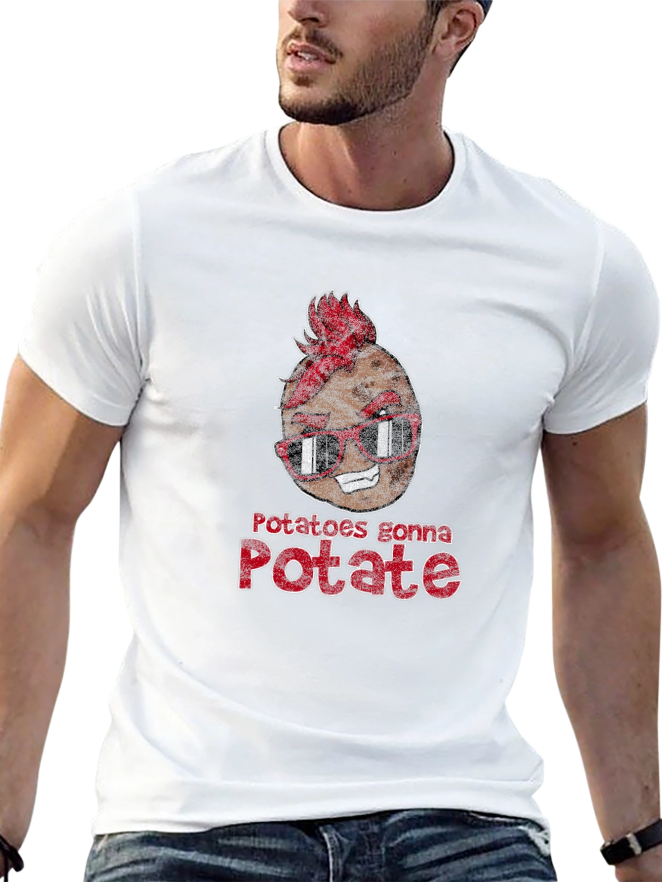 Potatoes Gonna Potate Funny T-Shirt