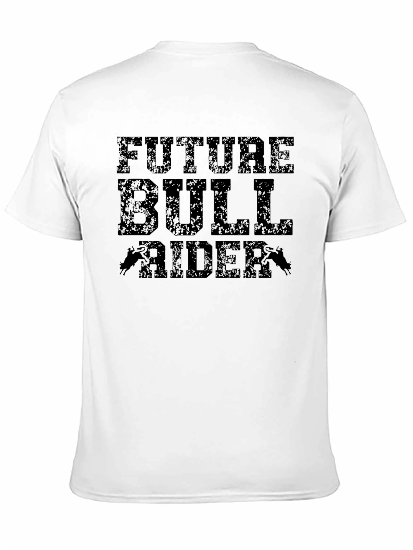 Future Bull Rider Black Graphic Tee