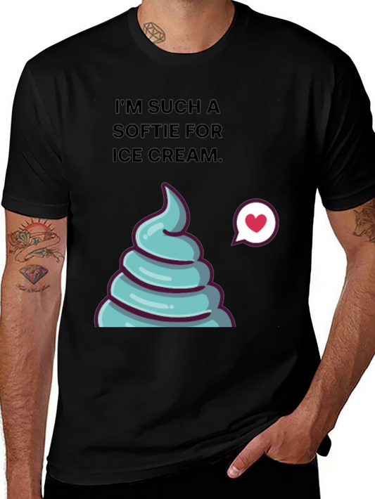 Ice Cream Softie T-Shirt - Funny Graphic Tee