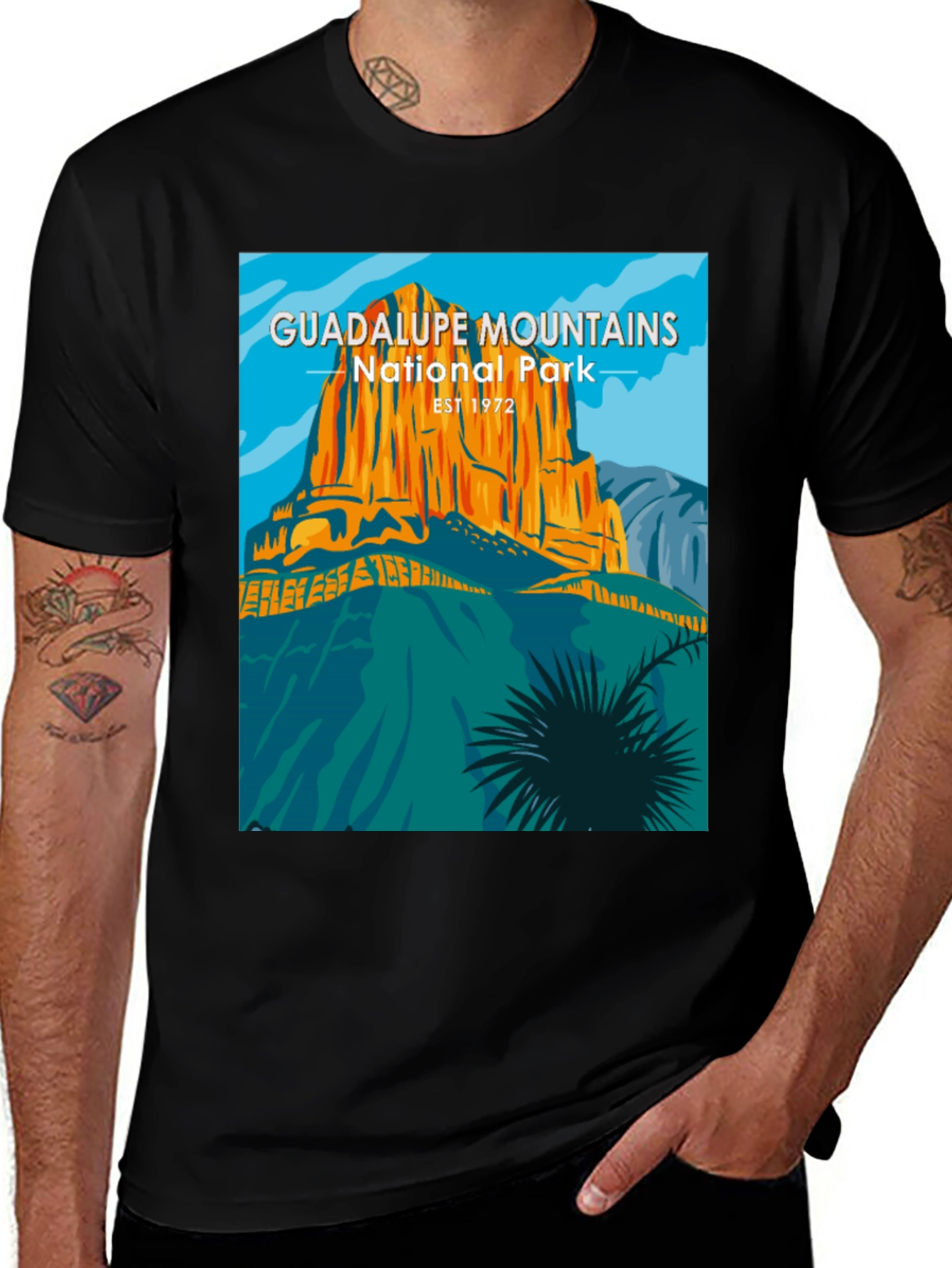 Guadalupe Mountains National Park Graphic Tee