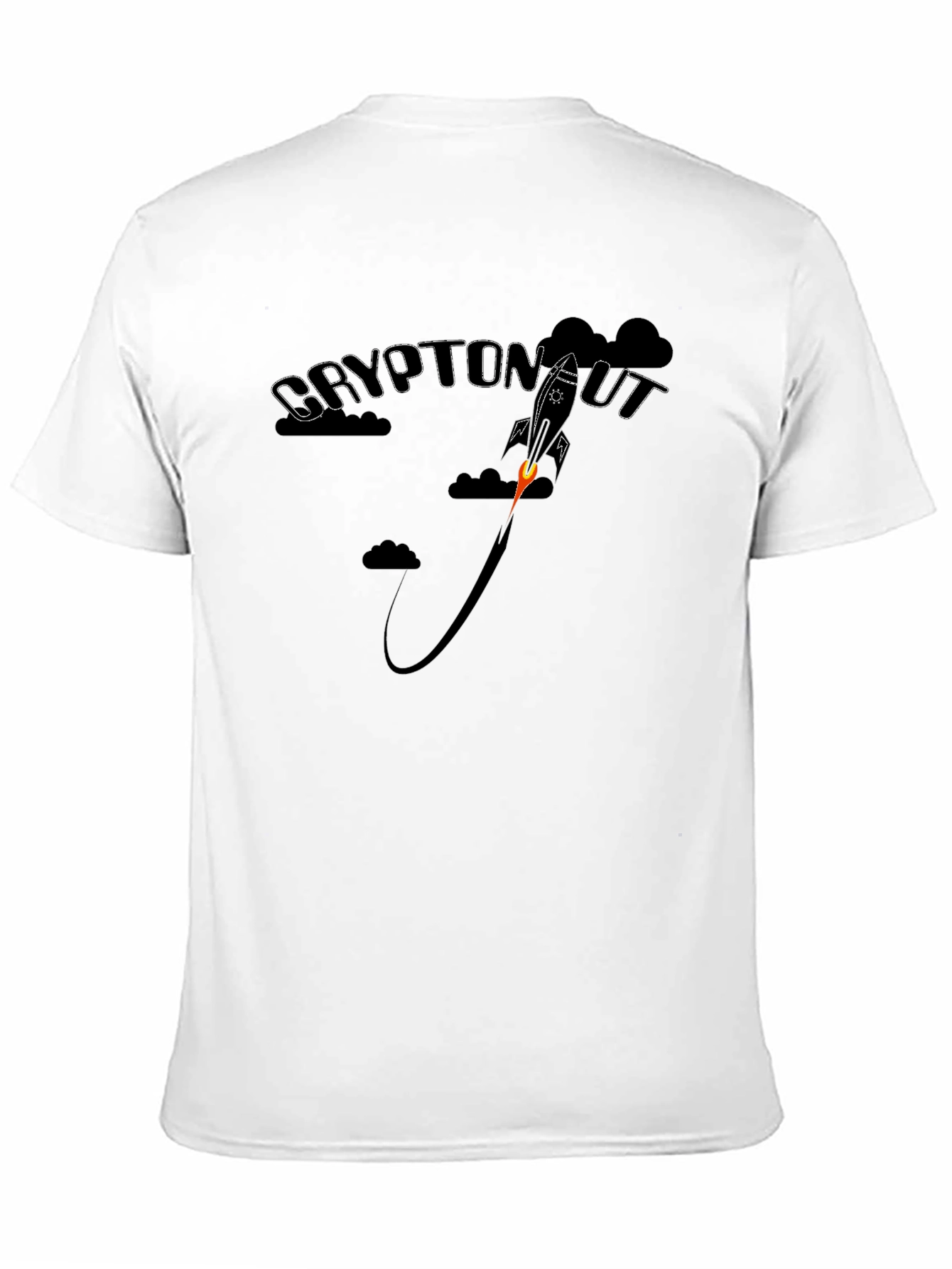 Cryptonaut Black Graphic Tee