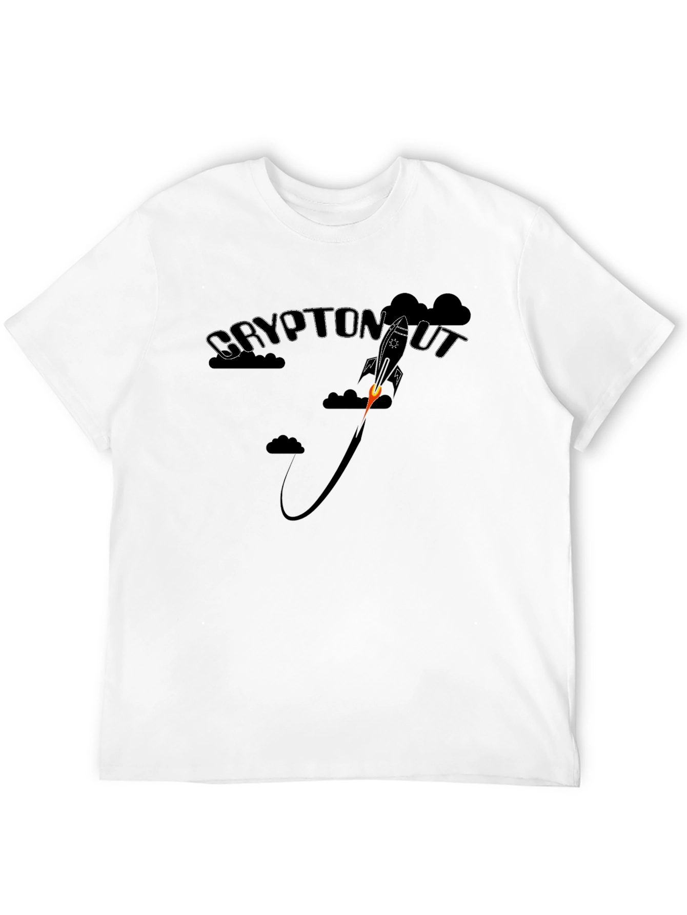 Cryptonaut Black Graphic Tee
