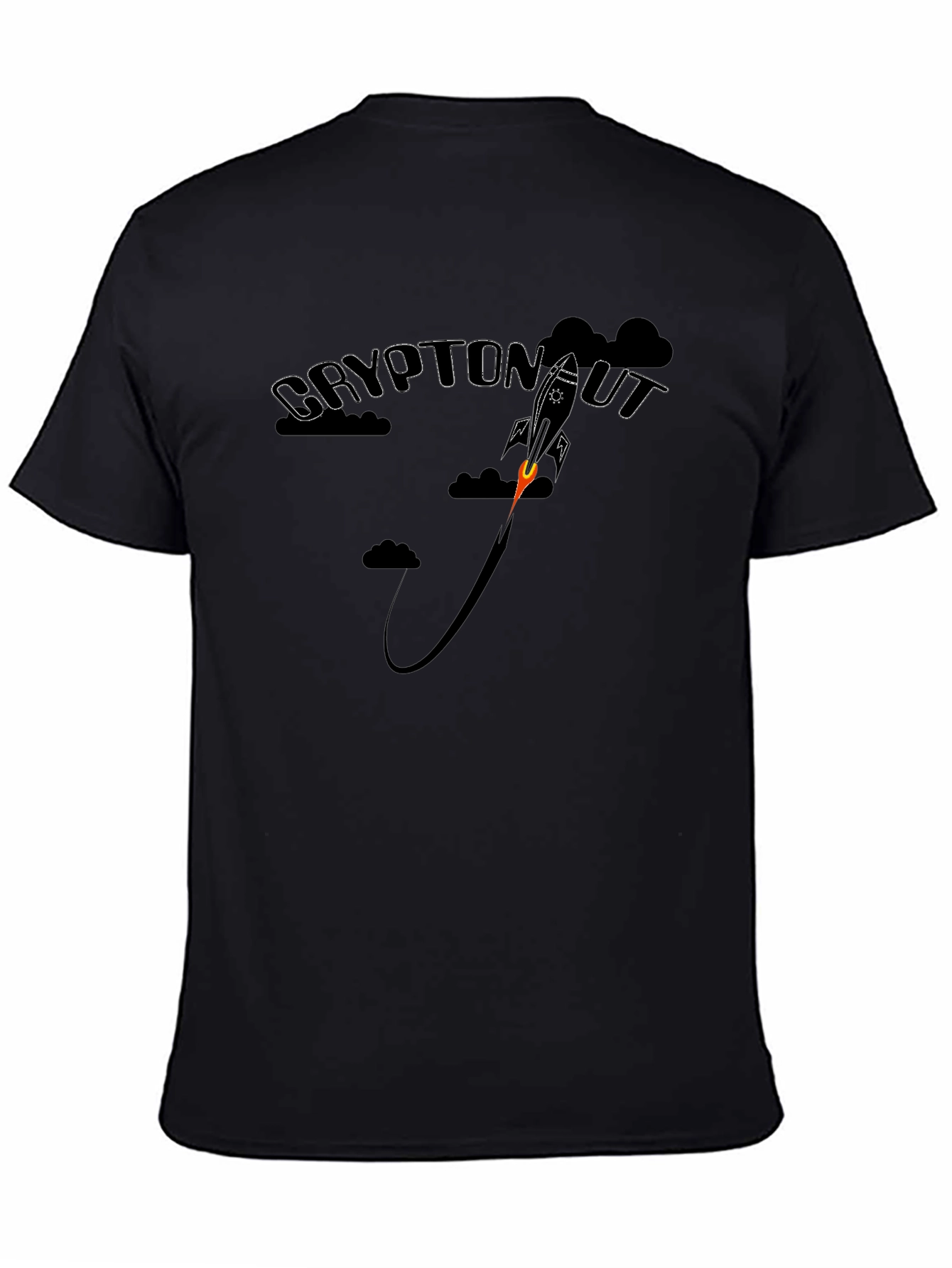 Cryptonaut Black Graphic Tee