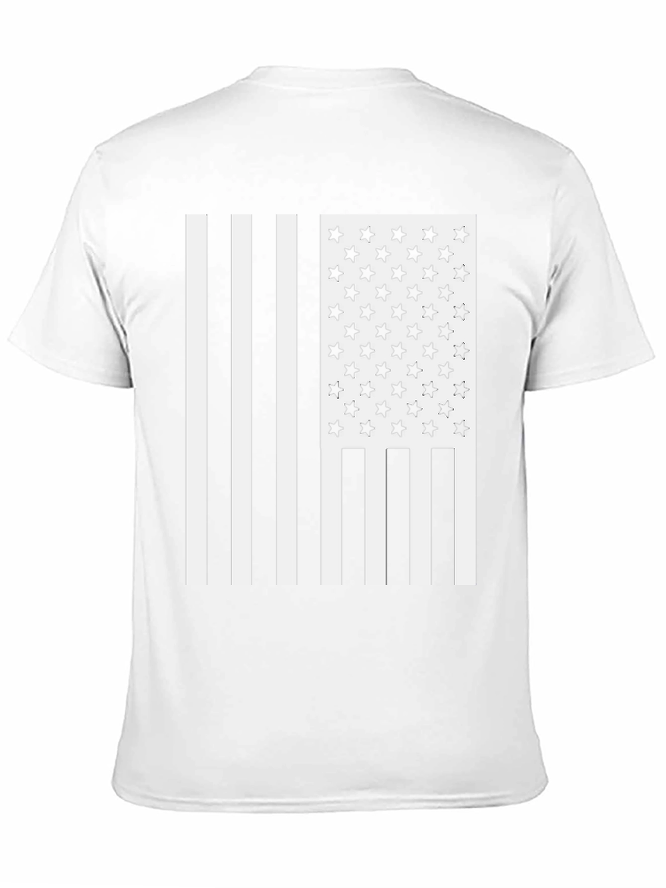 American Flag Graphic Black T-Shirt