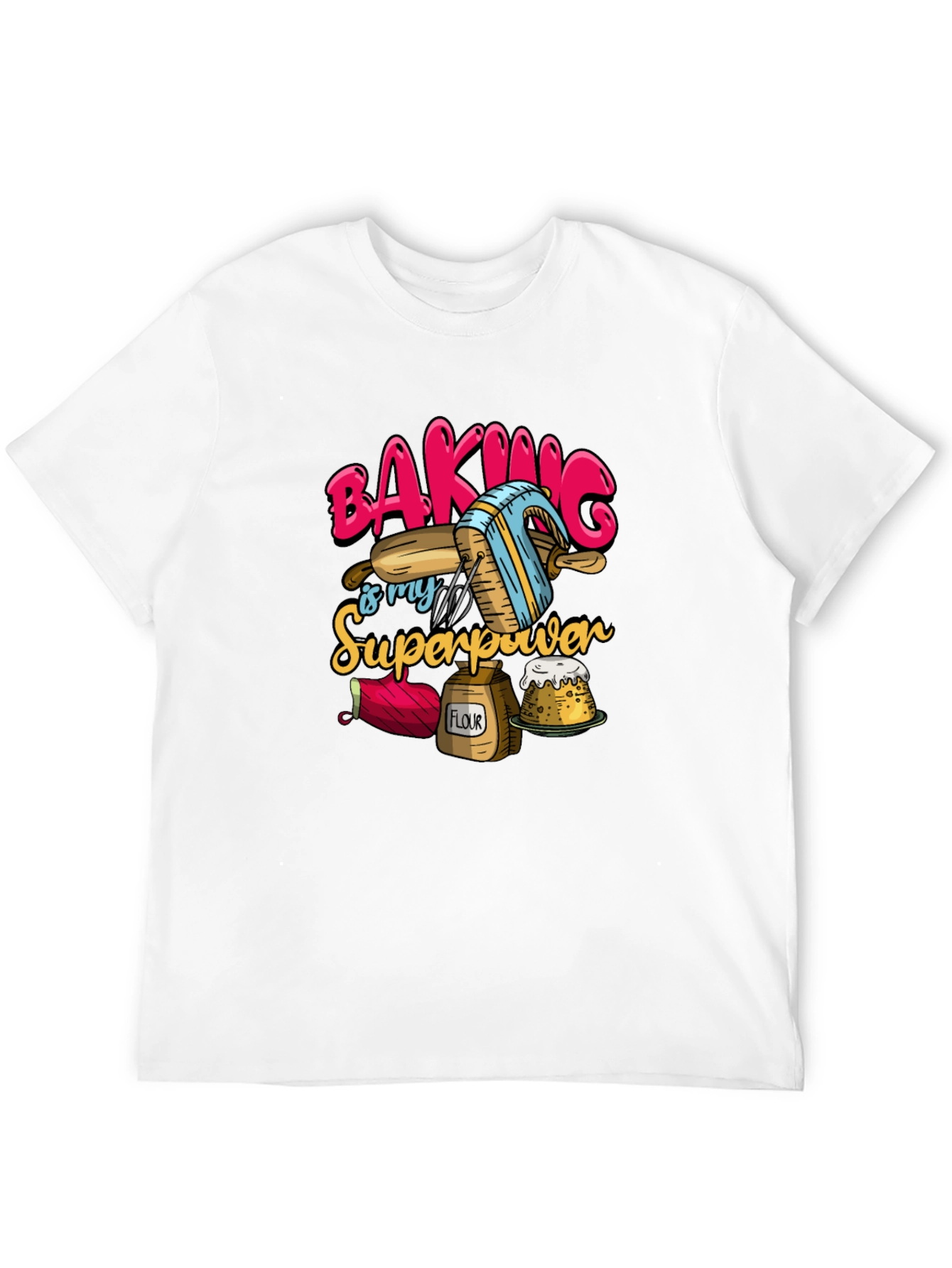 Baking is My Superpower Graphic Tee