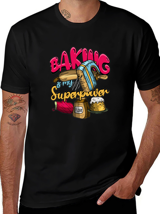 Baking is My Superpower Graphic Tee