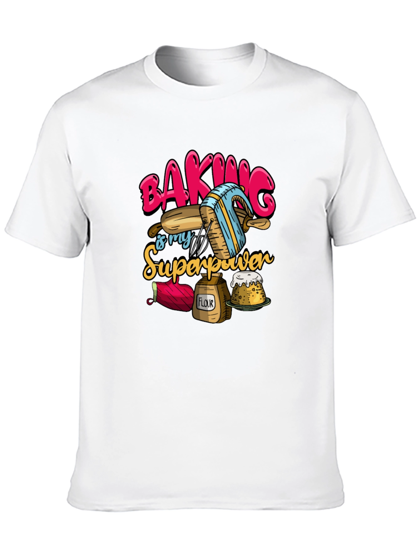 Baking is My Superpower Graphic Tee