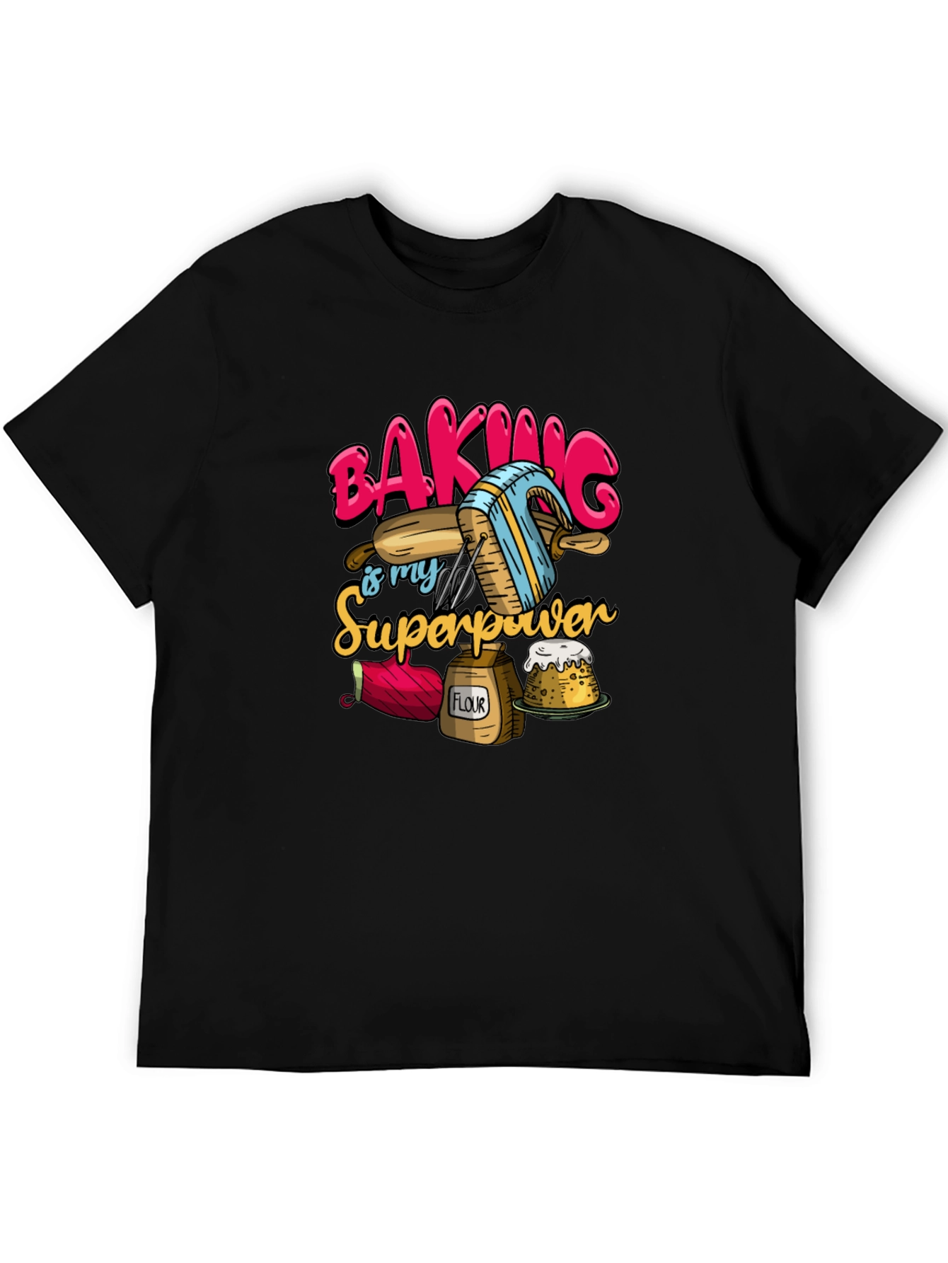 Baking is My Superpower Graphic Tee