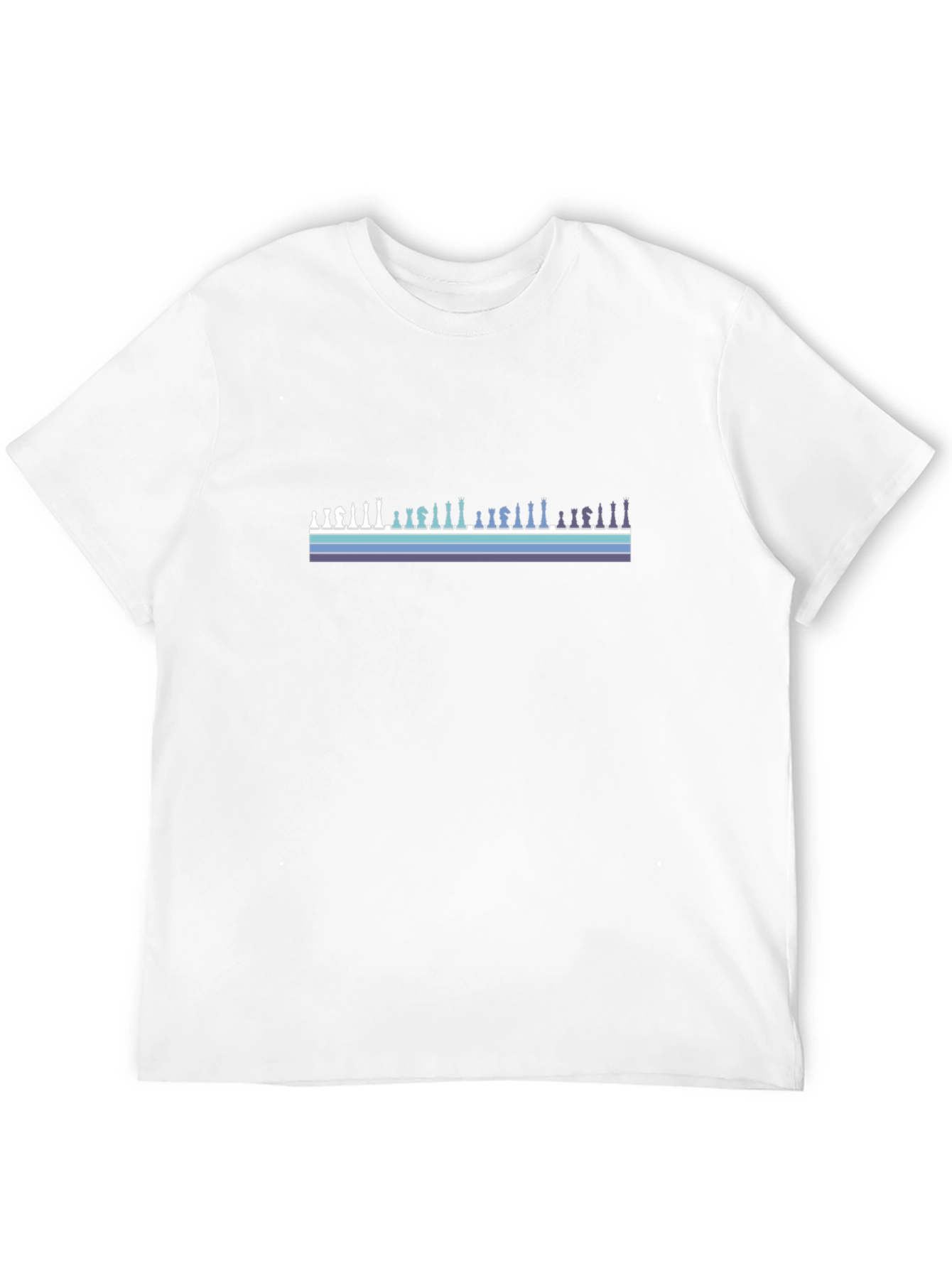 Chess Piece Silhouette T-Shirt - Stylish & Unique