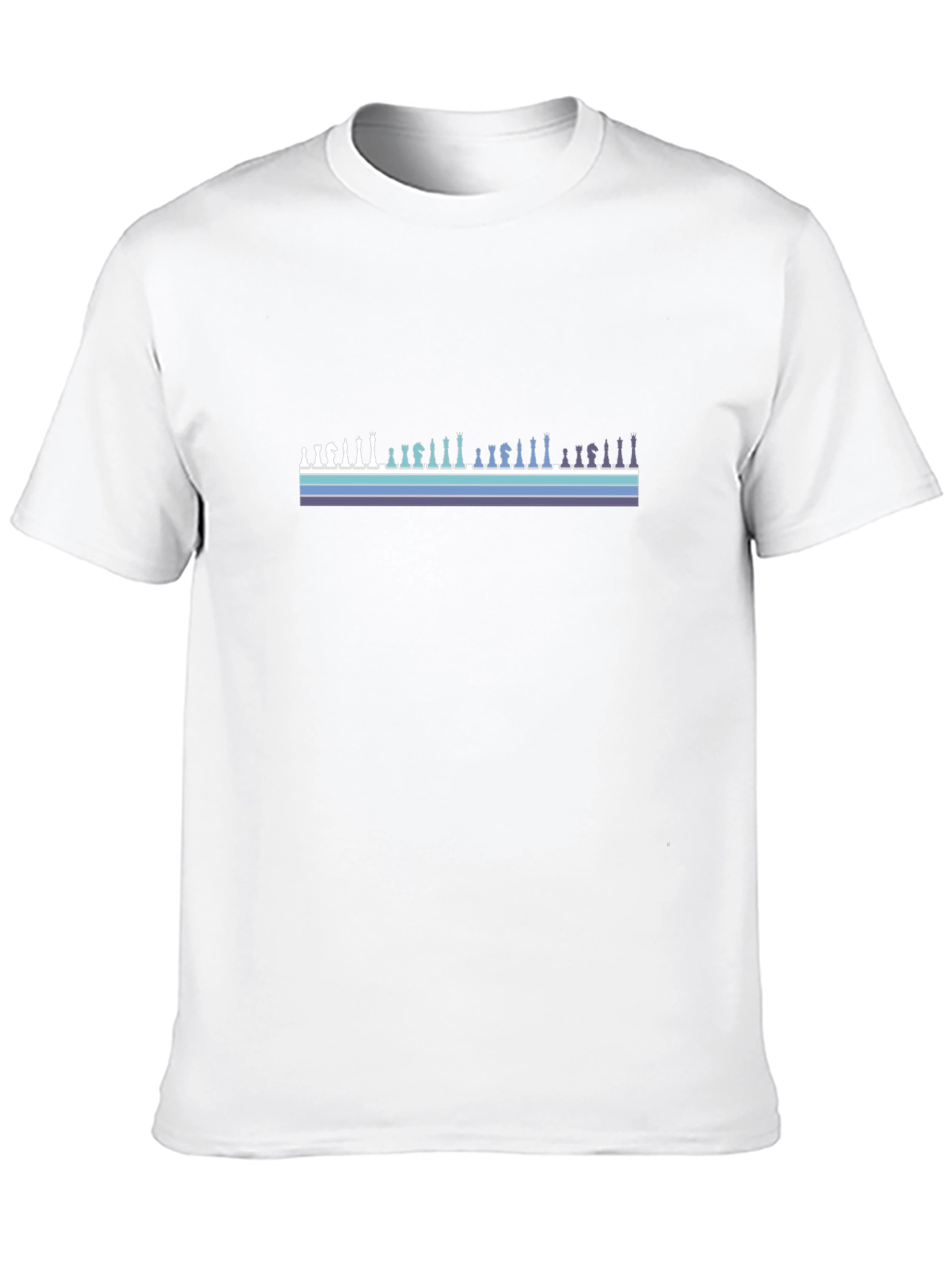 Chess Piece Silhouette T-Shirt - Stylish & Unique