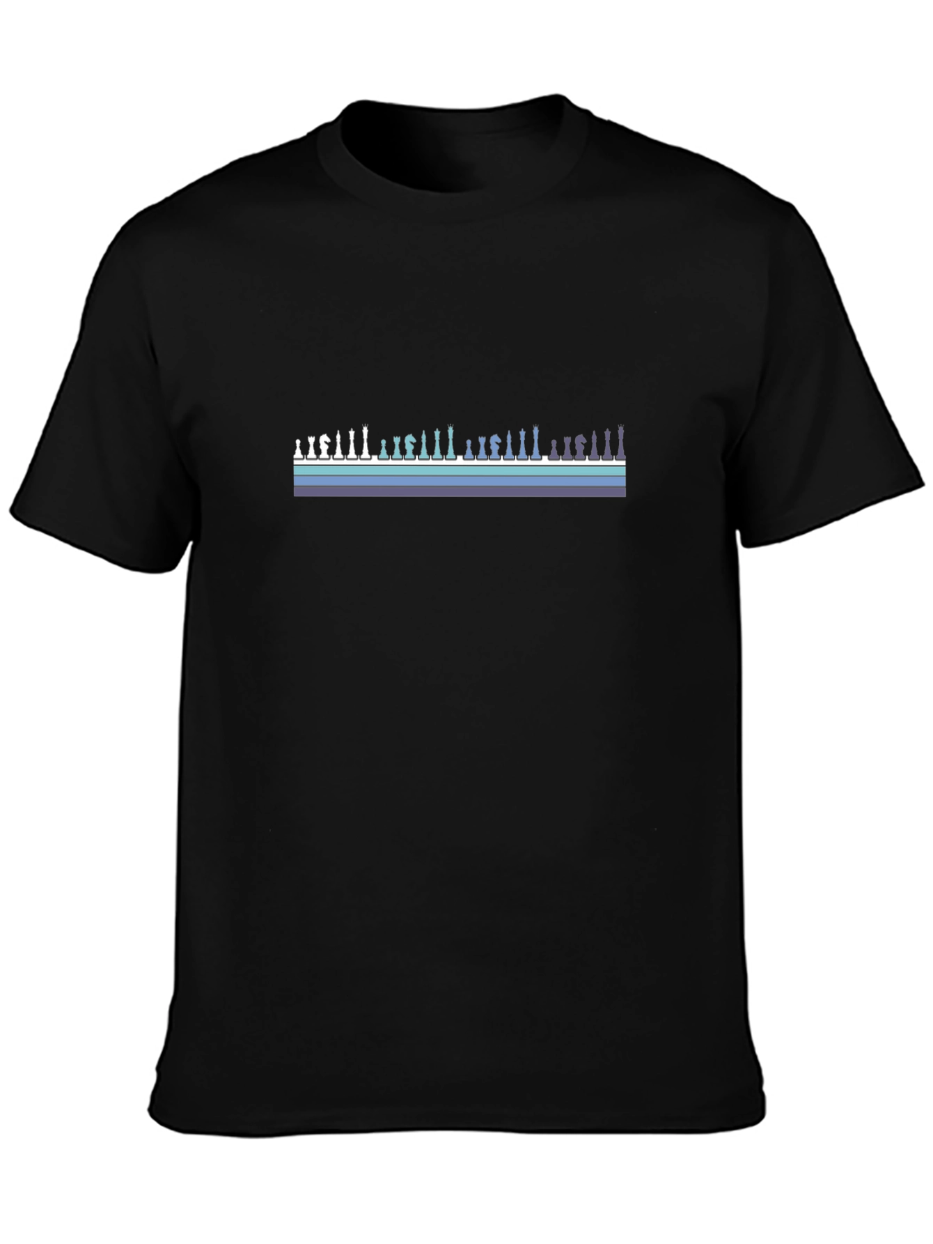 Chess Piece Silhouette T-Shirt - Stylish & Unique