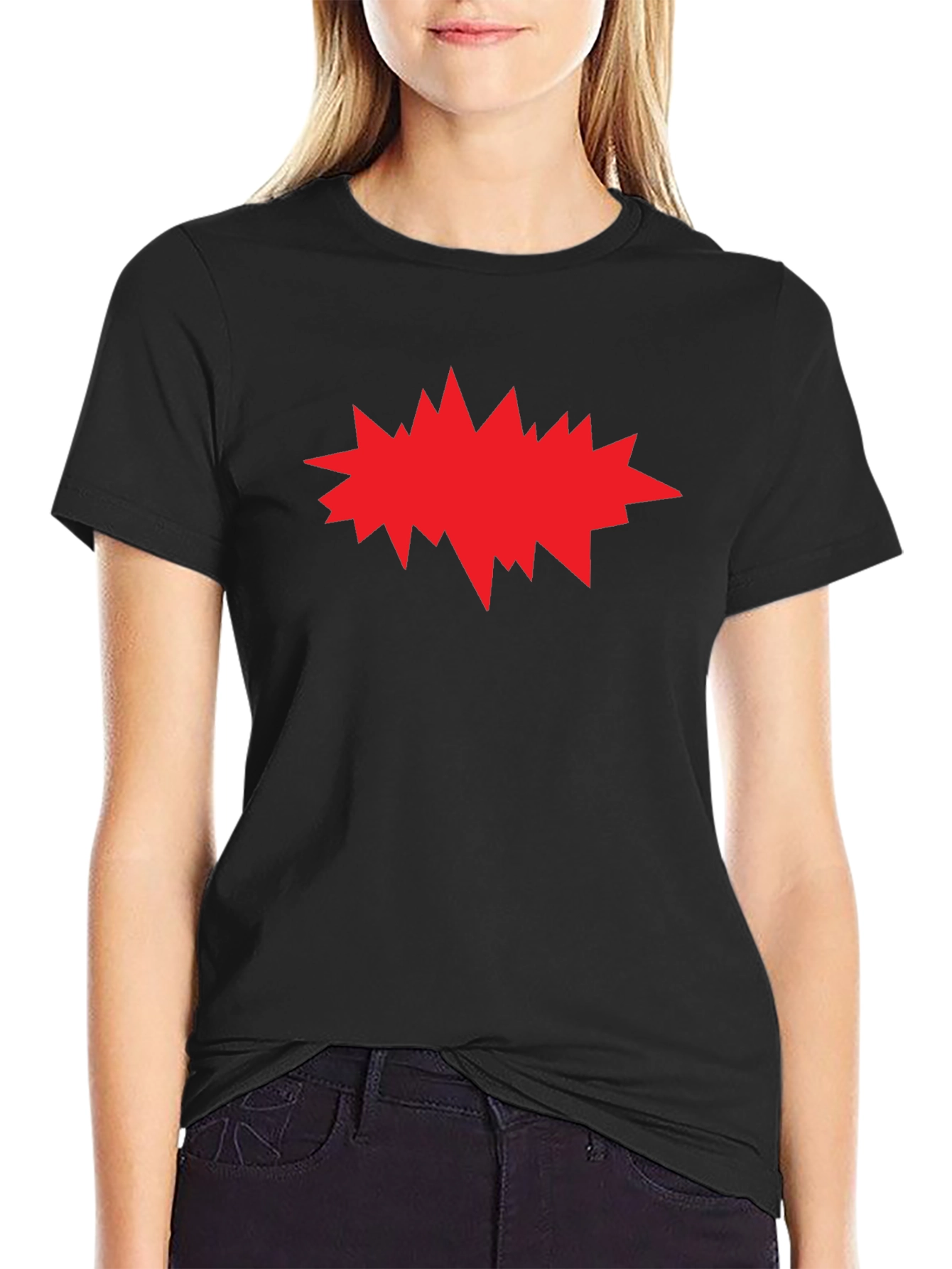 Explosion Graphic Black T-Shirt