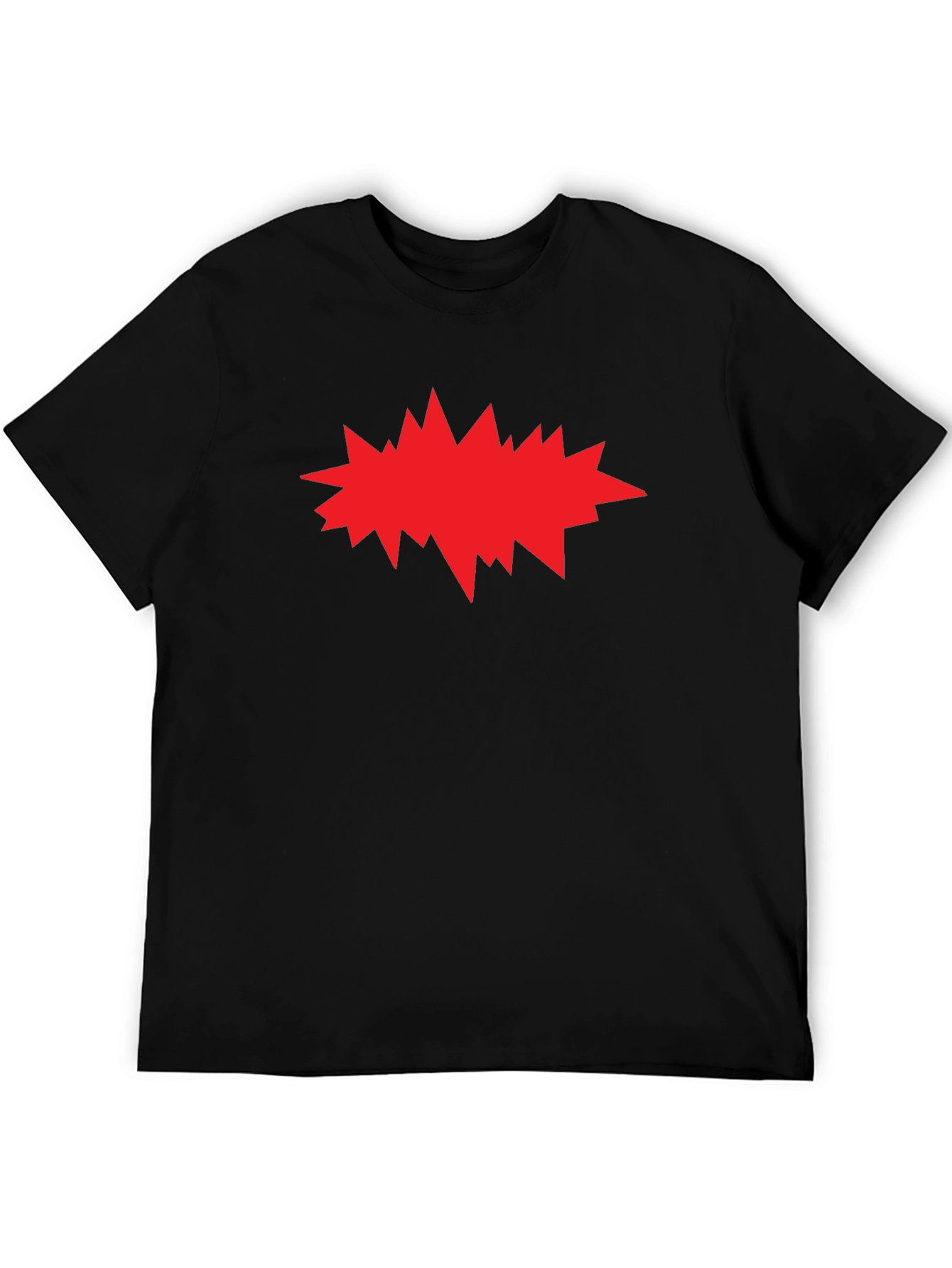 Explosion Graphic Black T-Shirt