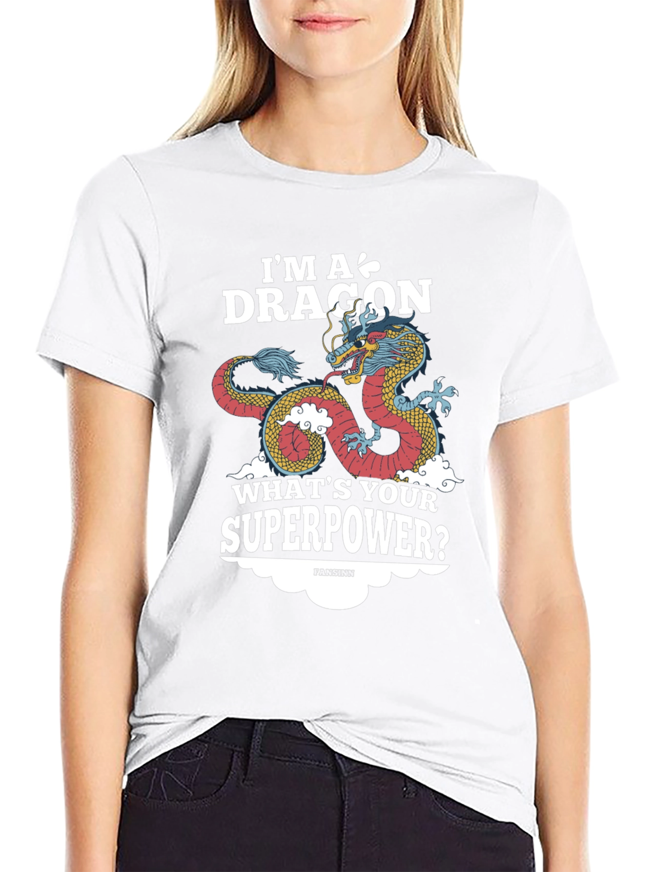 Im A Dragon Whats Your Superpower? Graphic Tee