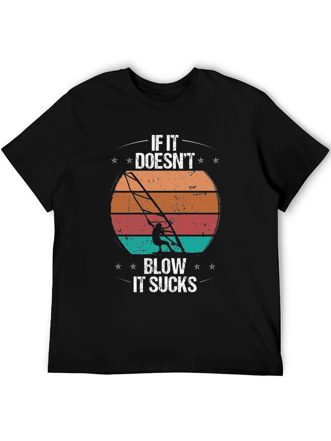 Windsurfing T-Shirt - If it Doesnt Blow it Sucks