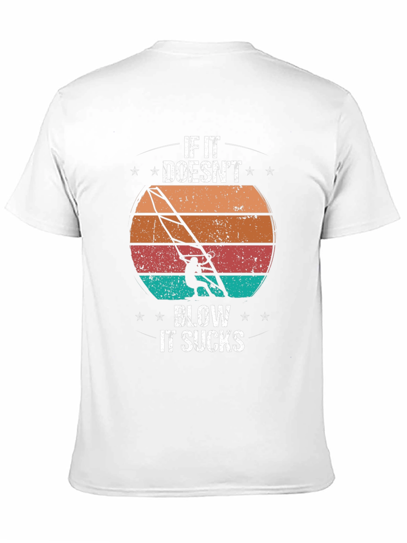 Windsurfing T-Shirt - If it Doesnt Blow it Sucks