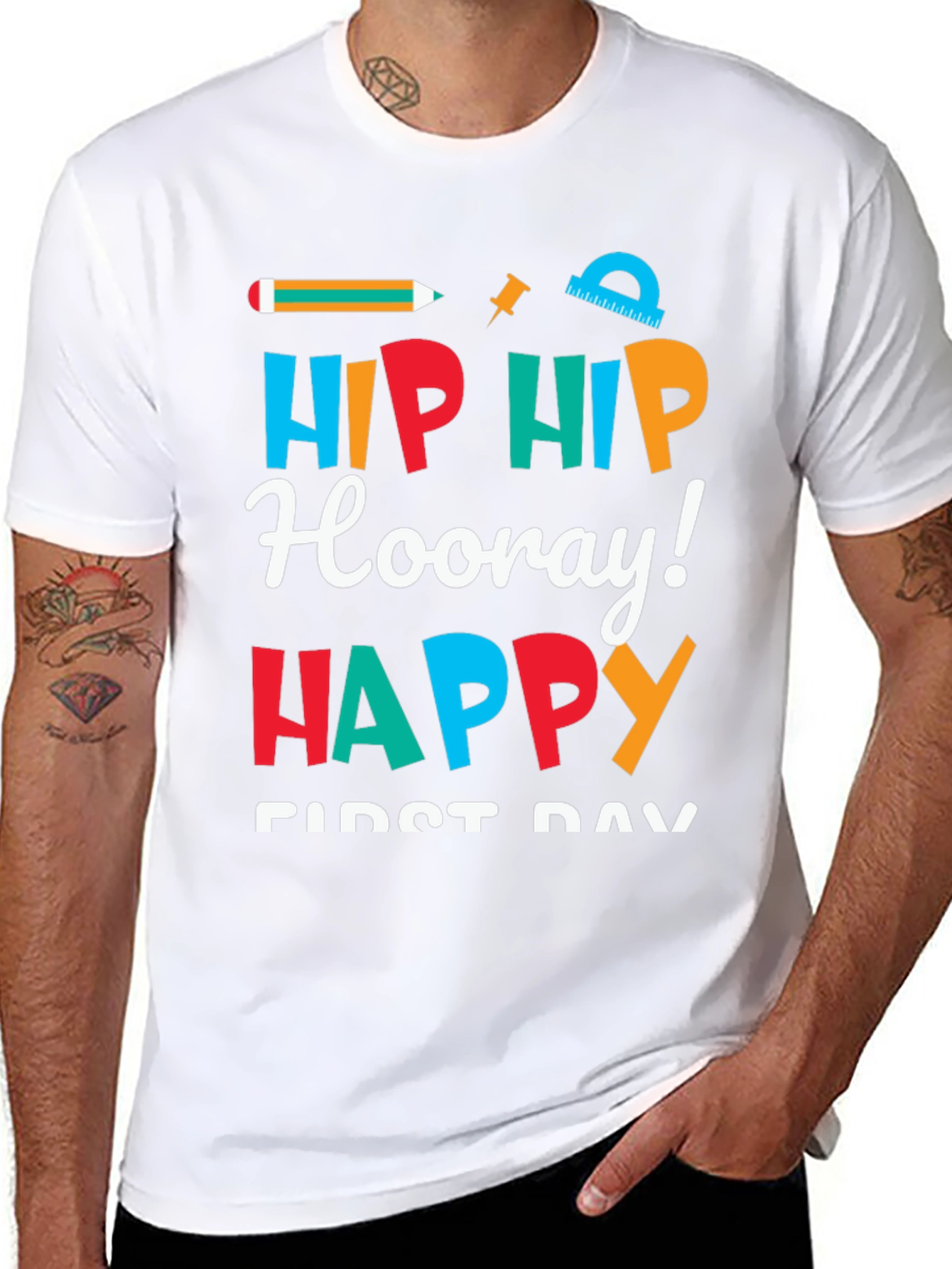 Hip Hip Hooray! First Day T-Shirt