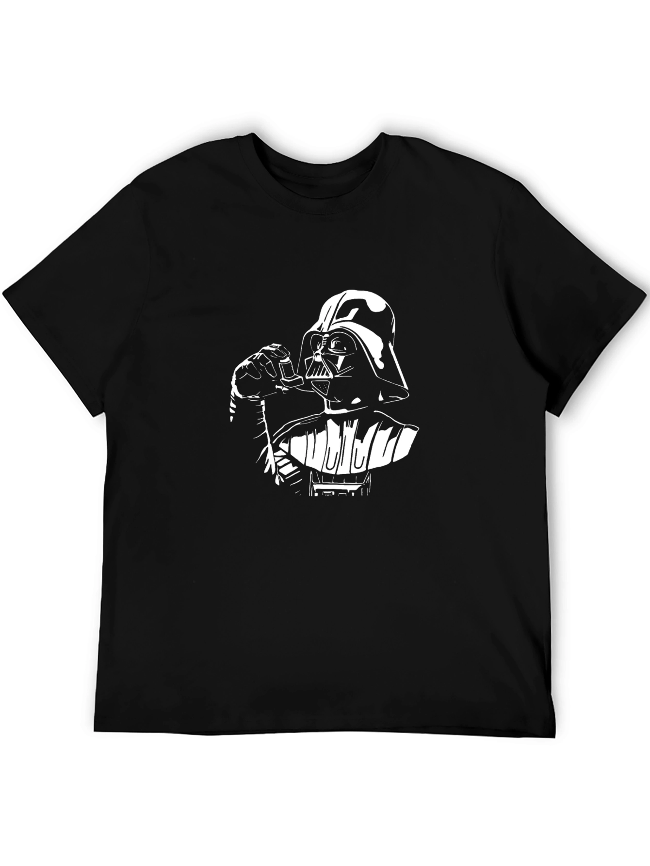 Darth Vader Smoking Pipe Graphic Tee