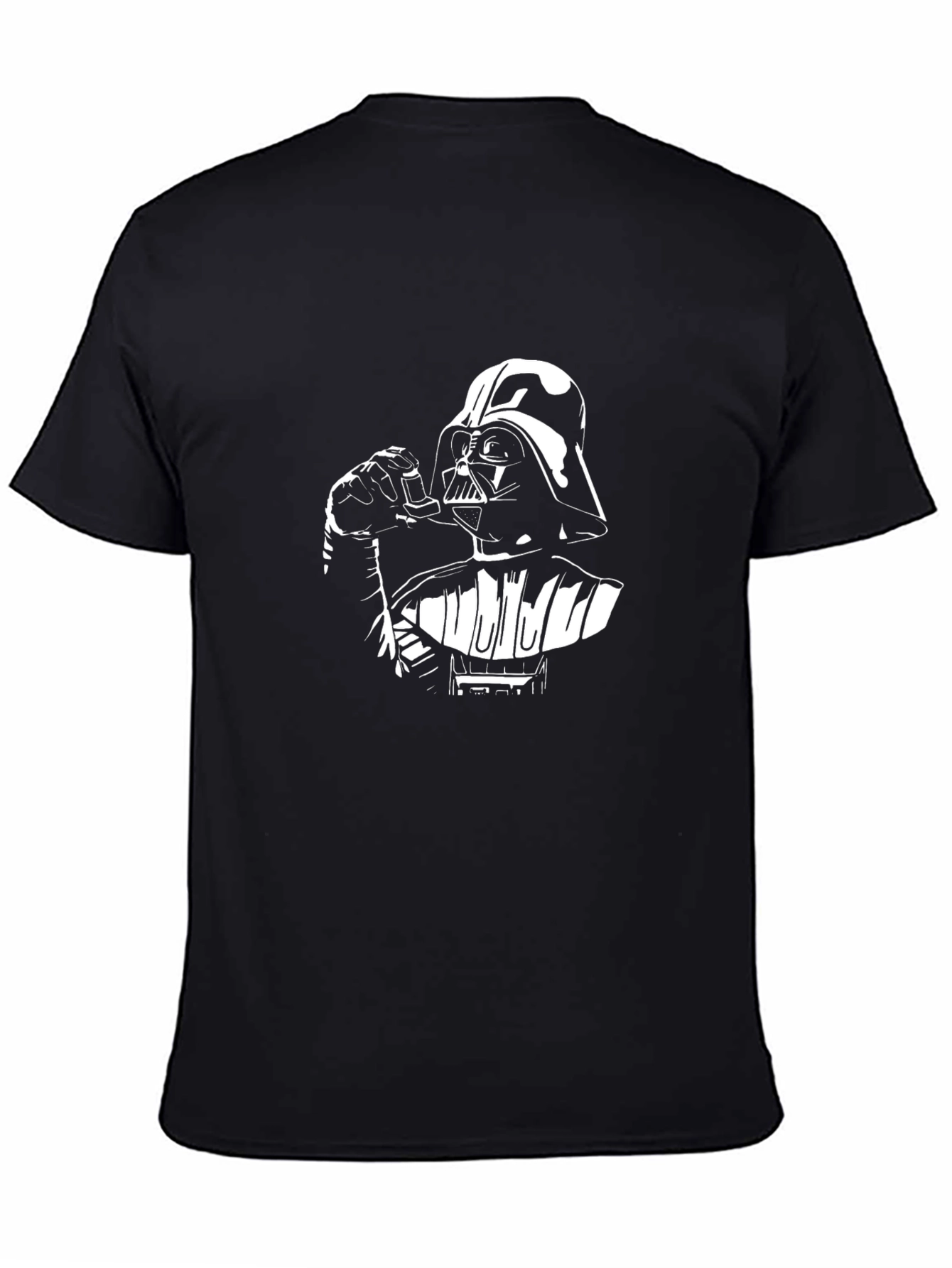 Darth Vader Smoking Pipe Graphic Tee