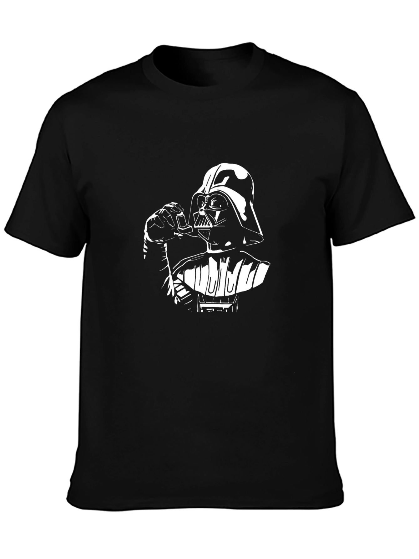 Darth Vader Smoking Pipe Graphic Tee