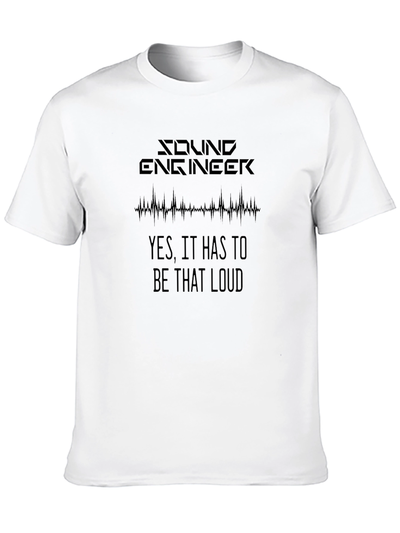 Sound Engineer Loud Graphic T-Shirt