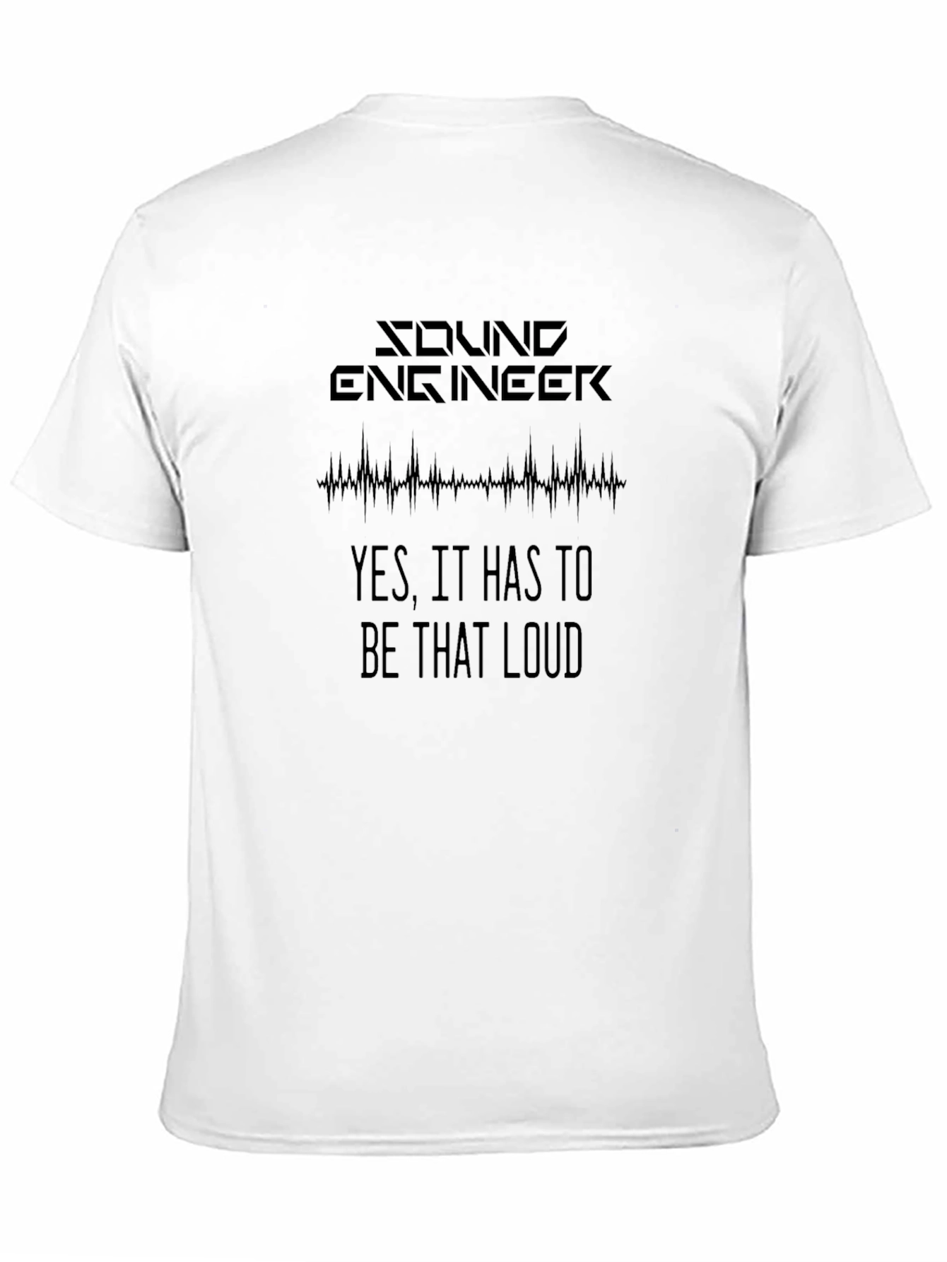 Sound Engineer Loud Graphic T-Shirt