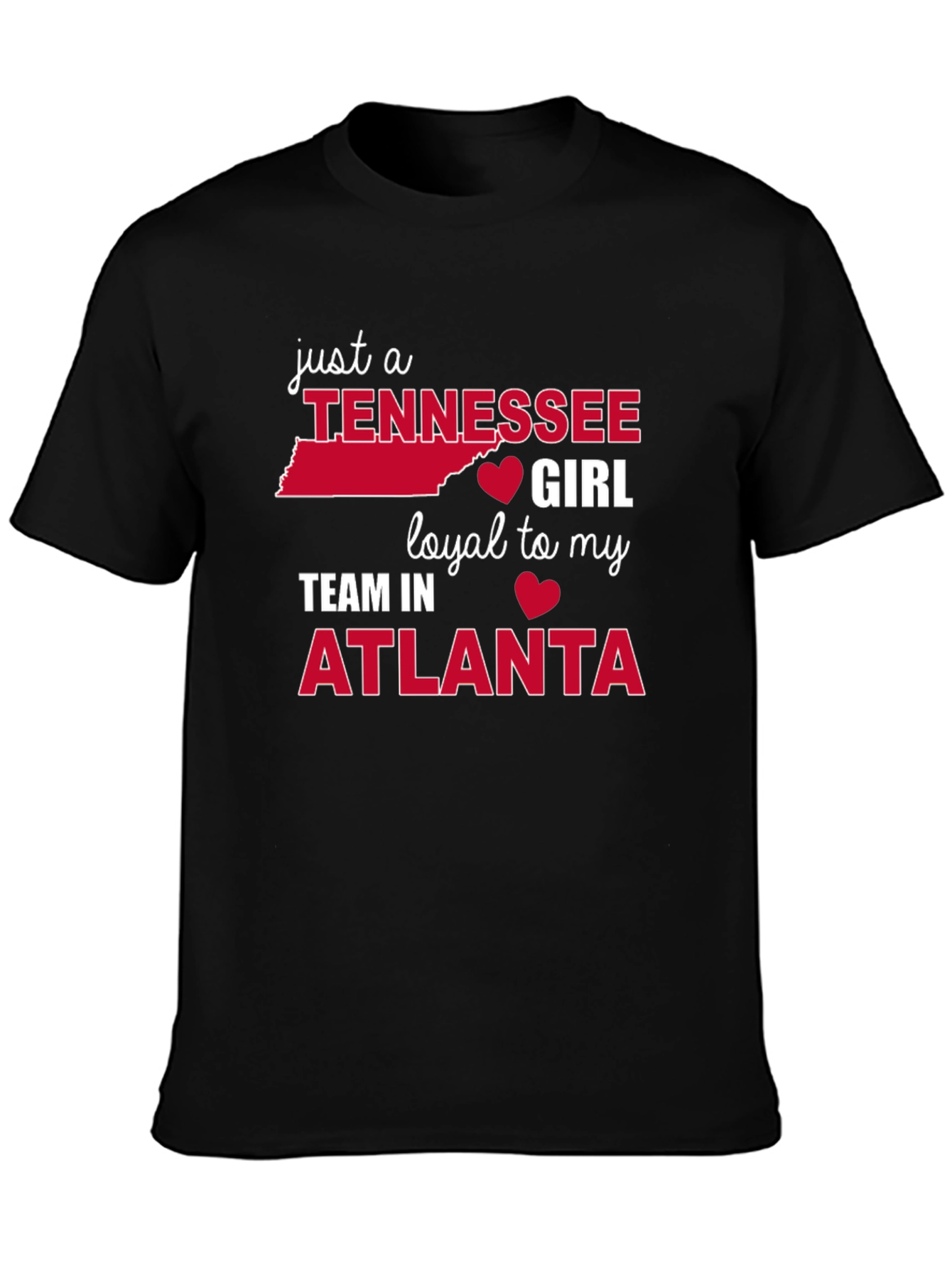Tennessee Girl Atlanta Team Graphic Tee