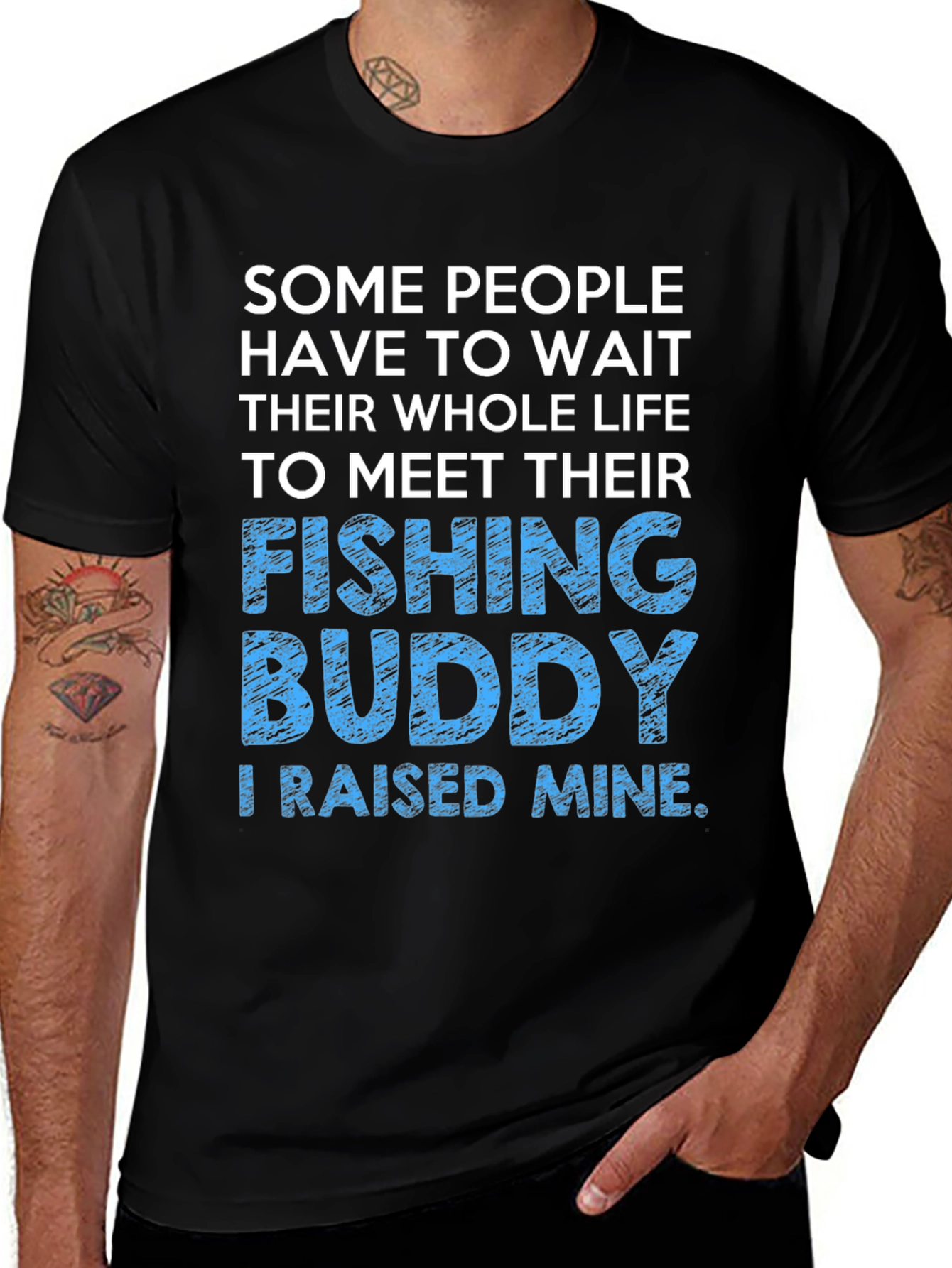 Fishing Buddy T-Shirt - Raised Mine