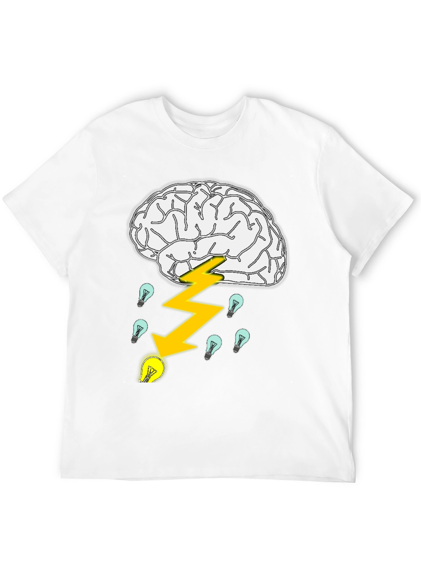 Brainstorm Idea T-Shirt - Creative Thought Graphic Tee