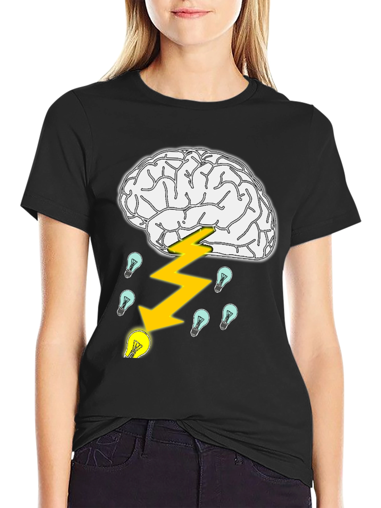Brainstorm Idea T-Shirt - Creative Thought Graphic Tee