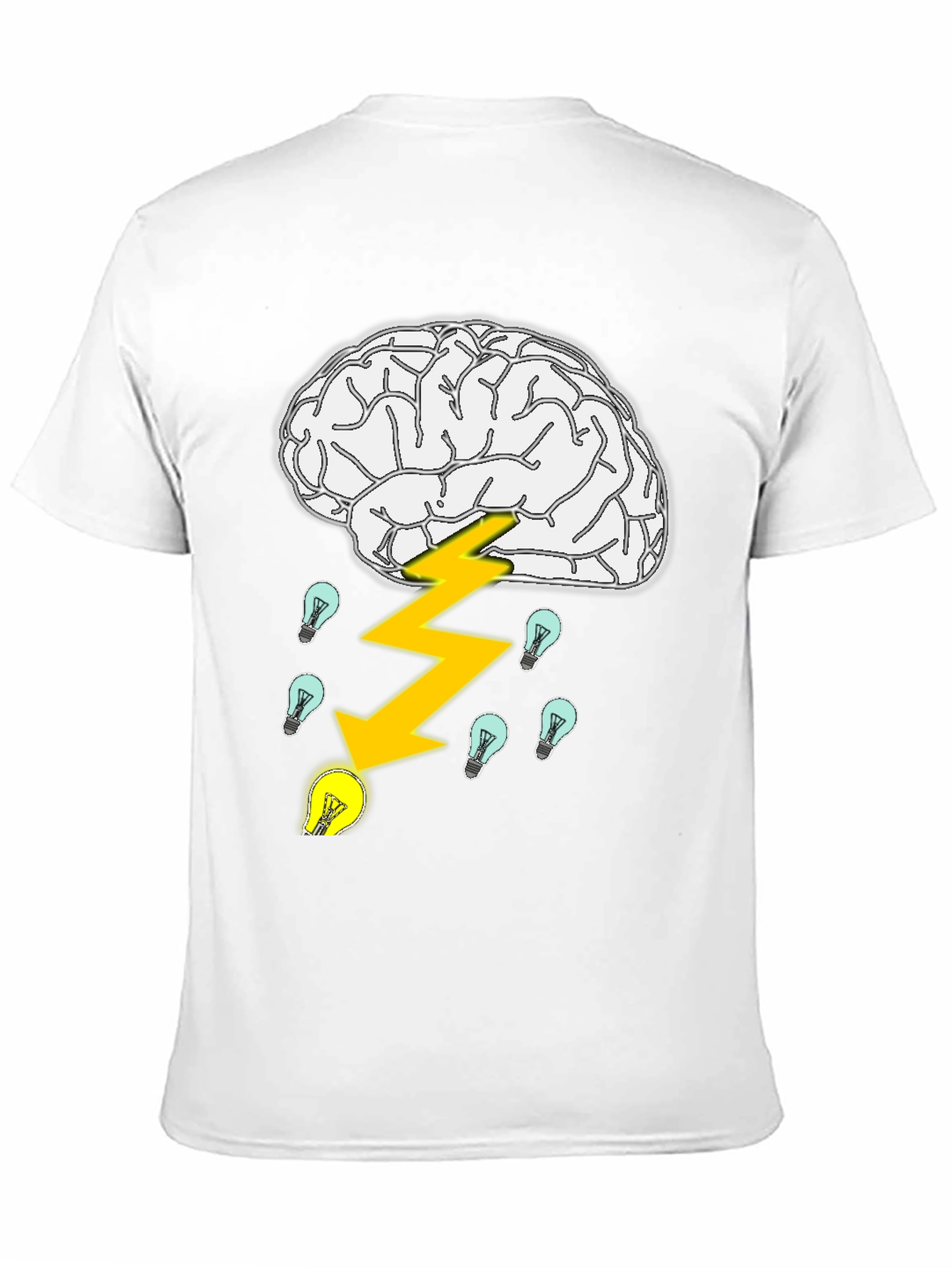 Brainstorm Idea T-Shirt - Creative Thought Graphic Tee