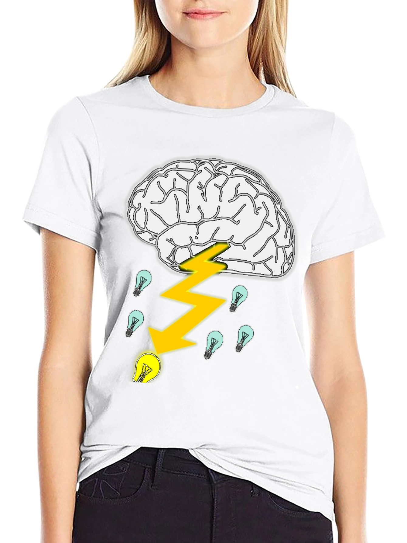 Brainstorm Idea T-Shirt - Creative Thought Graphic Tee