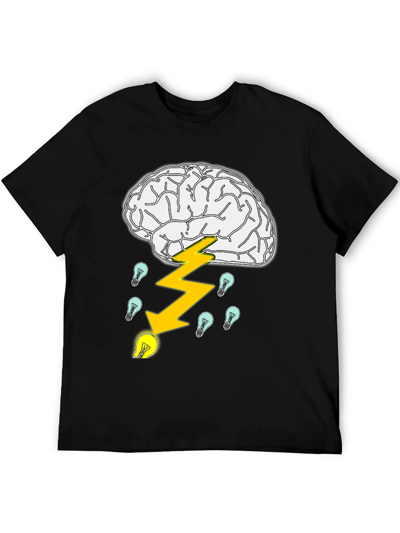 Brainstorm Idea T-Shirt - Creative Thought Graphic Tee