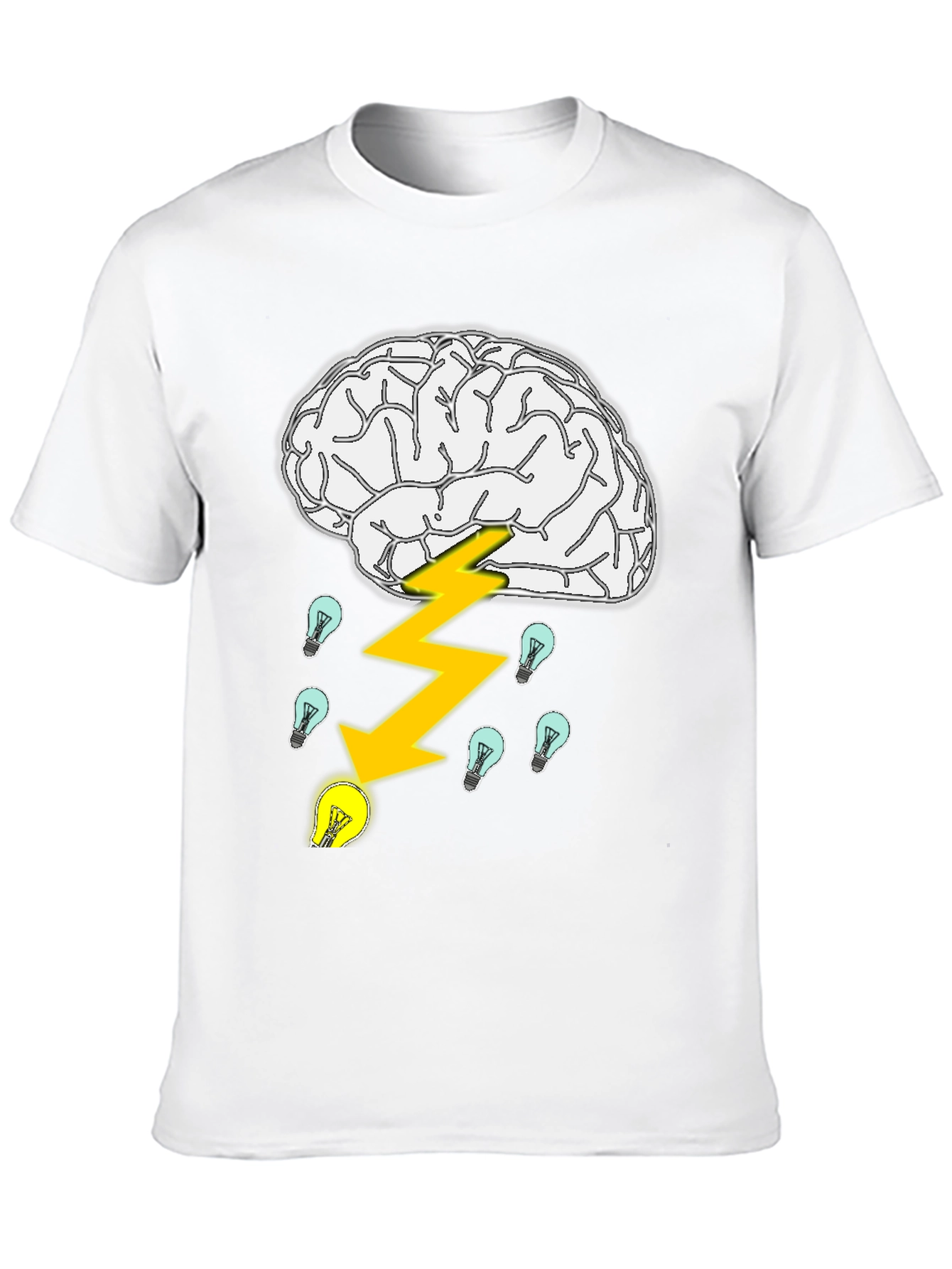 Brainstorm Idea T-Shirt - Creative Thought Graphic Tee