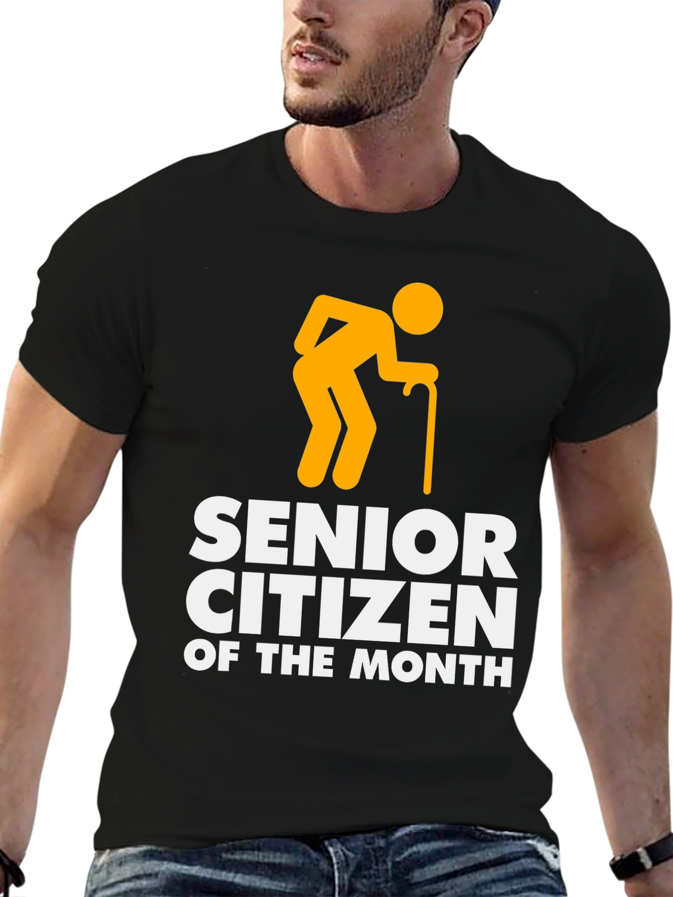 Senior Citizen of the Month Graphic T-Shirt