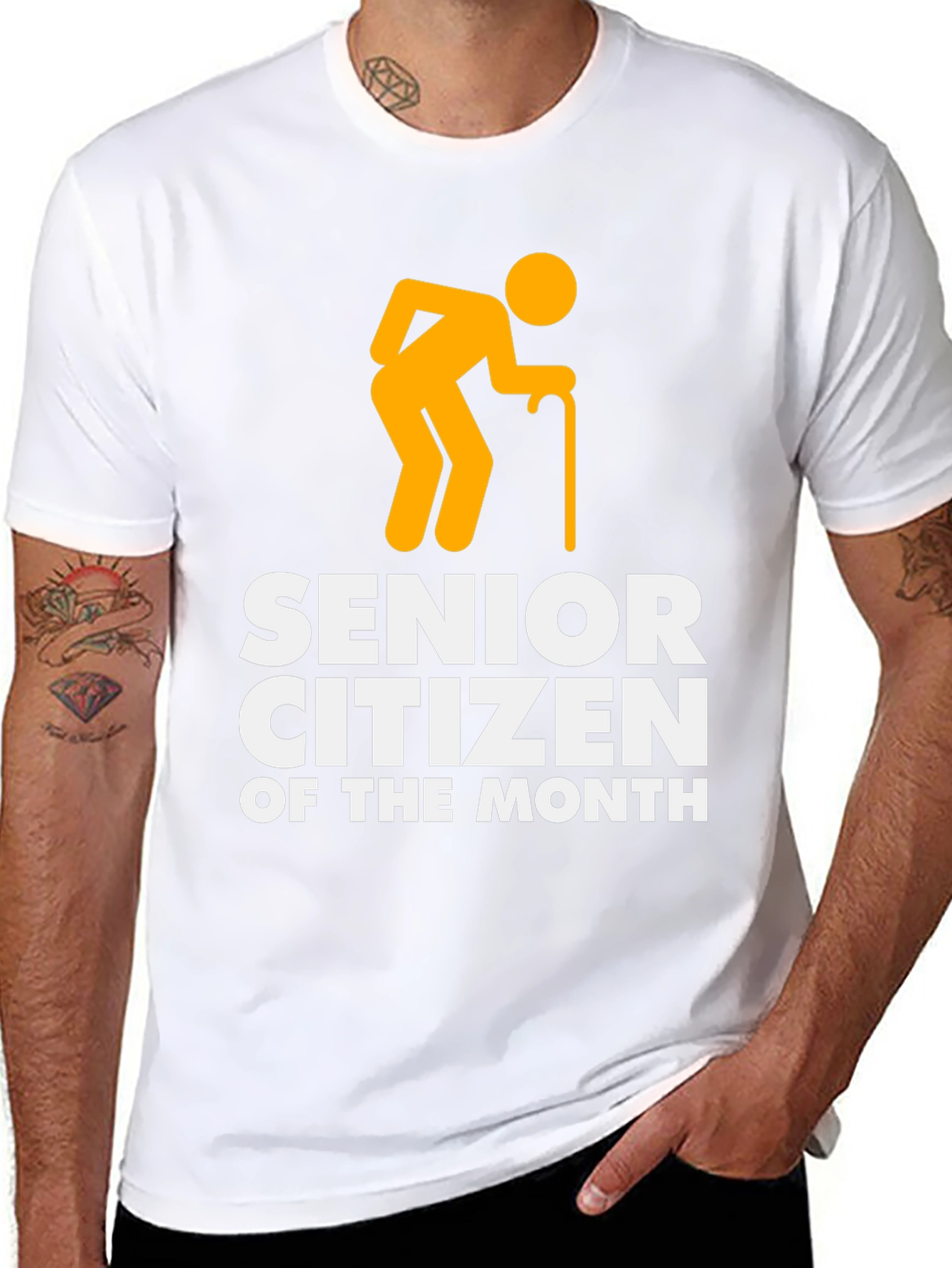 Senior Citizen of the Month Graphic T-Shirt
