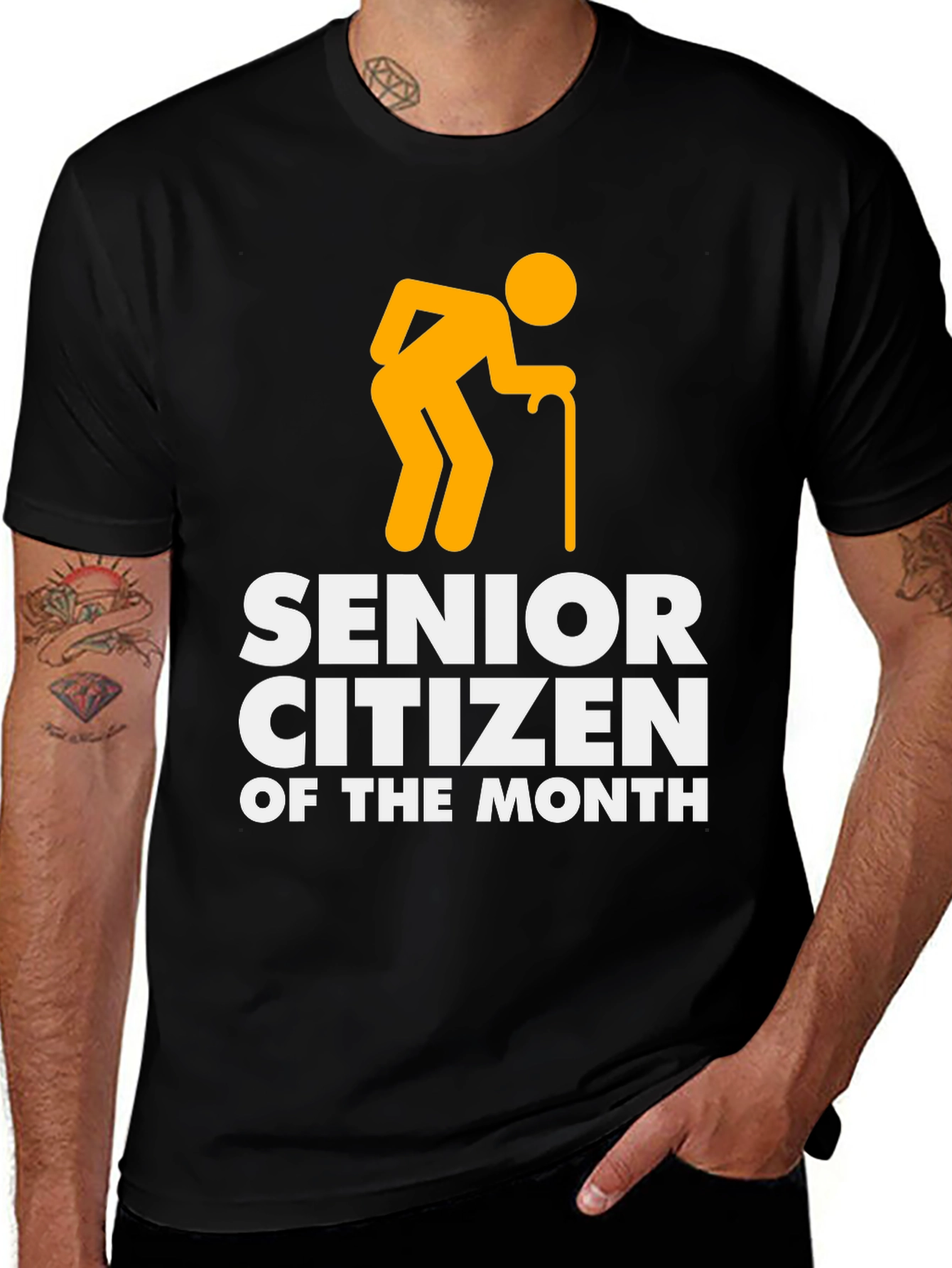 Senior Citizen of the Month Graphic T-Shirt