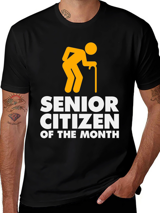 Senior Citizen of the Month Graphic T-Shirt