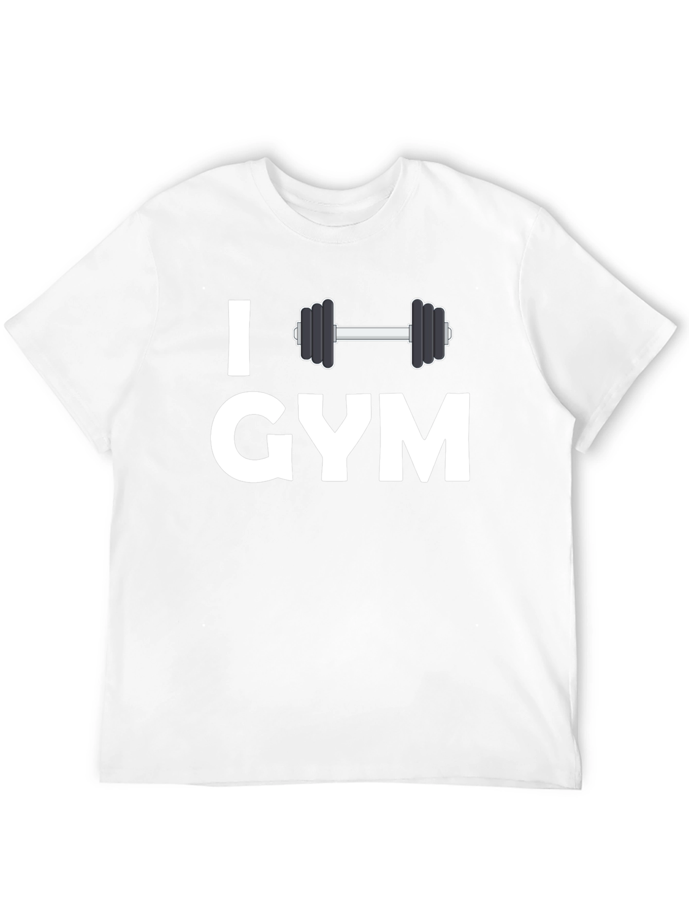 I Love Gym Graphic T-Shirt - Workout Apparel